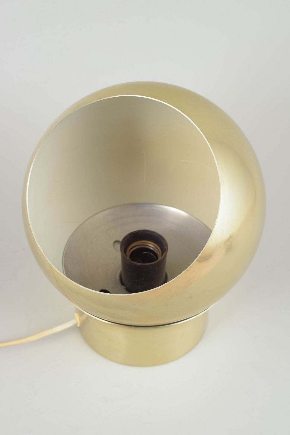 Lampe de table Hemi « Klot 3 » en aluminium, par Lenart Centervall, Suède, 1975. photo furniture