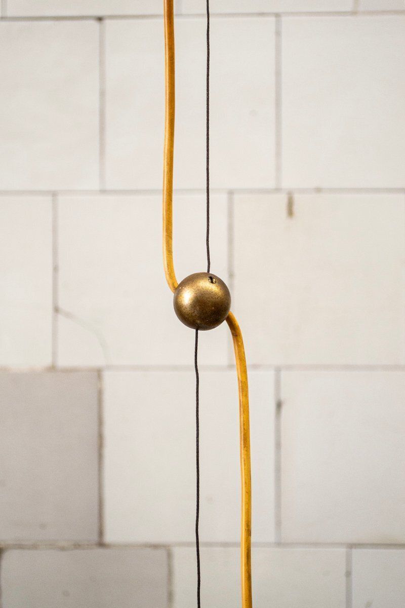 Model 1238 Hanglamp in Aluminium en Glas van Stilnovo, Italië, ca. jaren 1960 photo furniture