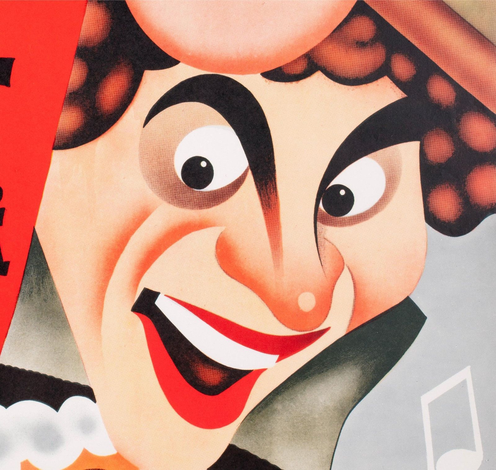 A Night At The Opera, affiche de cinéma suédoise R1972 photo vinterior