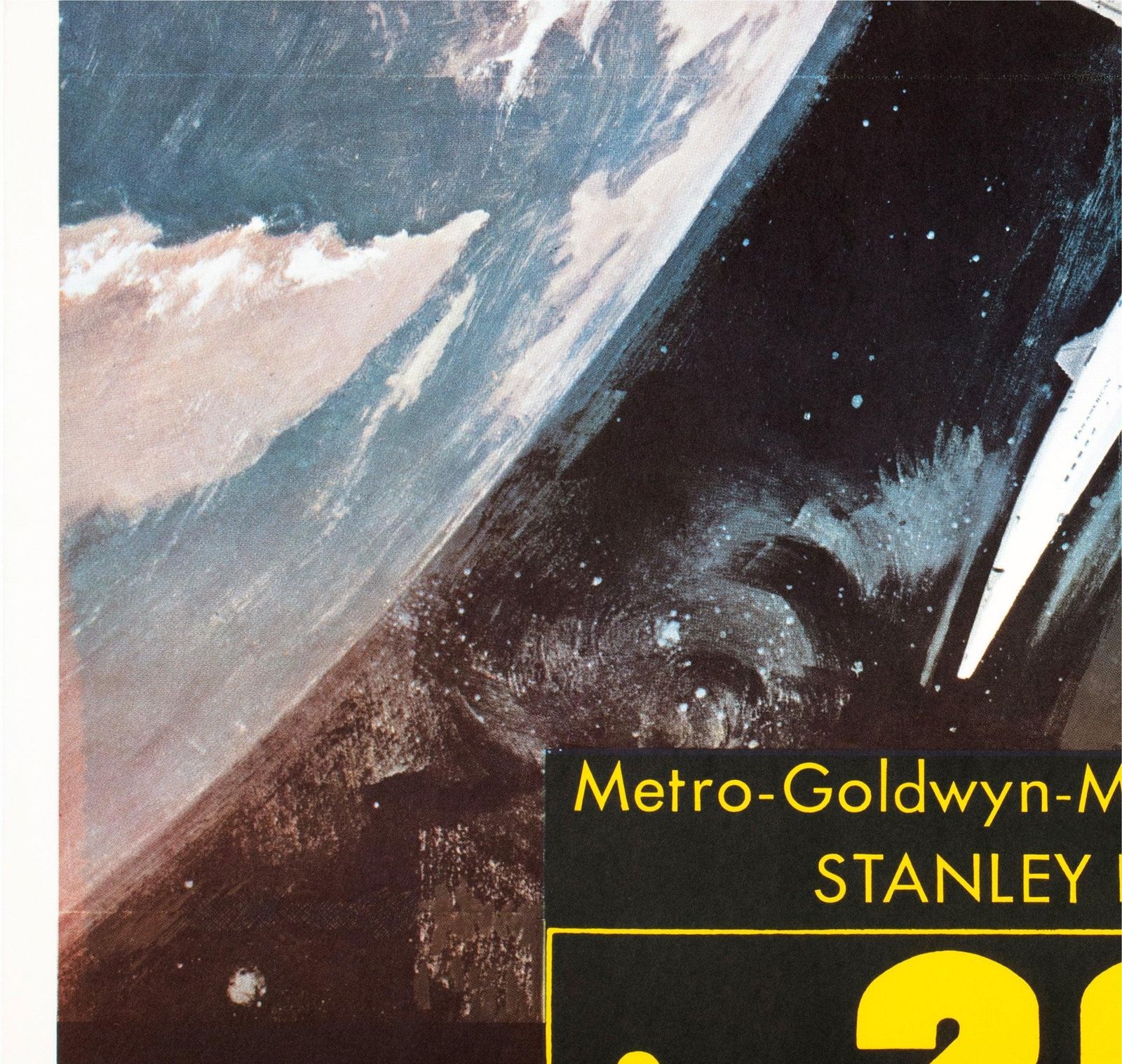 2001 A Space Odyssey 1968 Zweedse Filmposter, Bob Mccall photo 1170.0