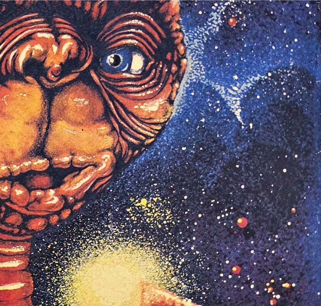 Affiche de cinéma polonaise B1 pour E.T. 1984, Jakub Erol photo vinterior