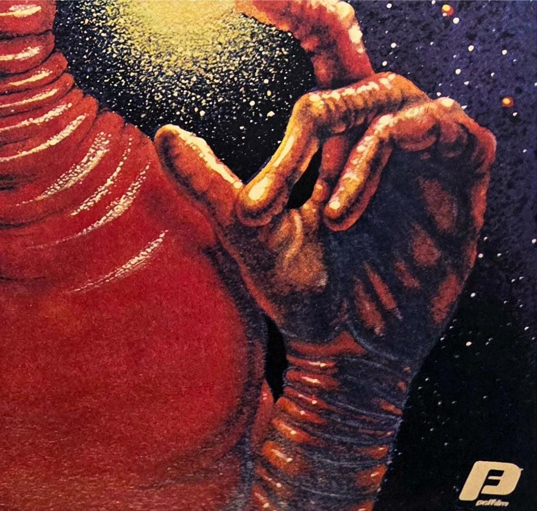 Affiche de cinéma polonaise B1 pour E.T. 1984, Jakub Erol photo vintage