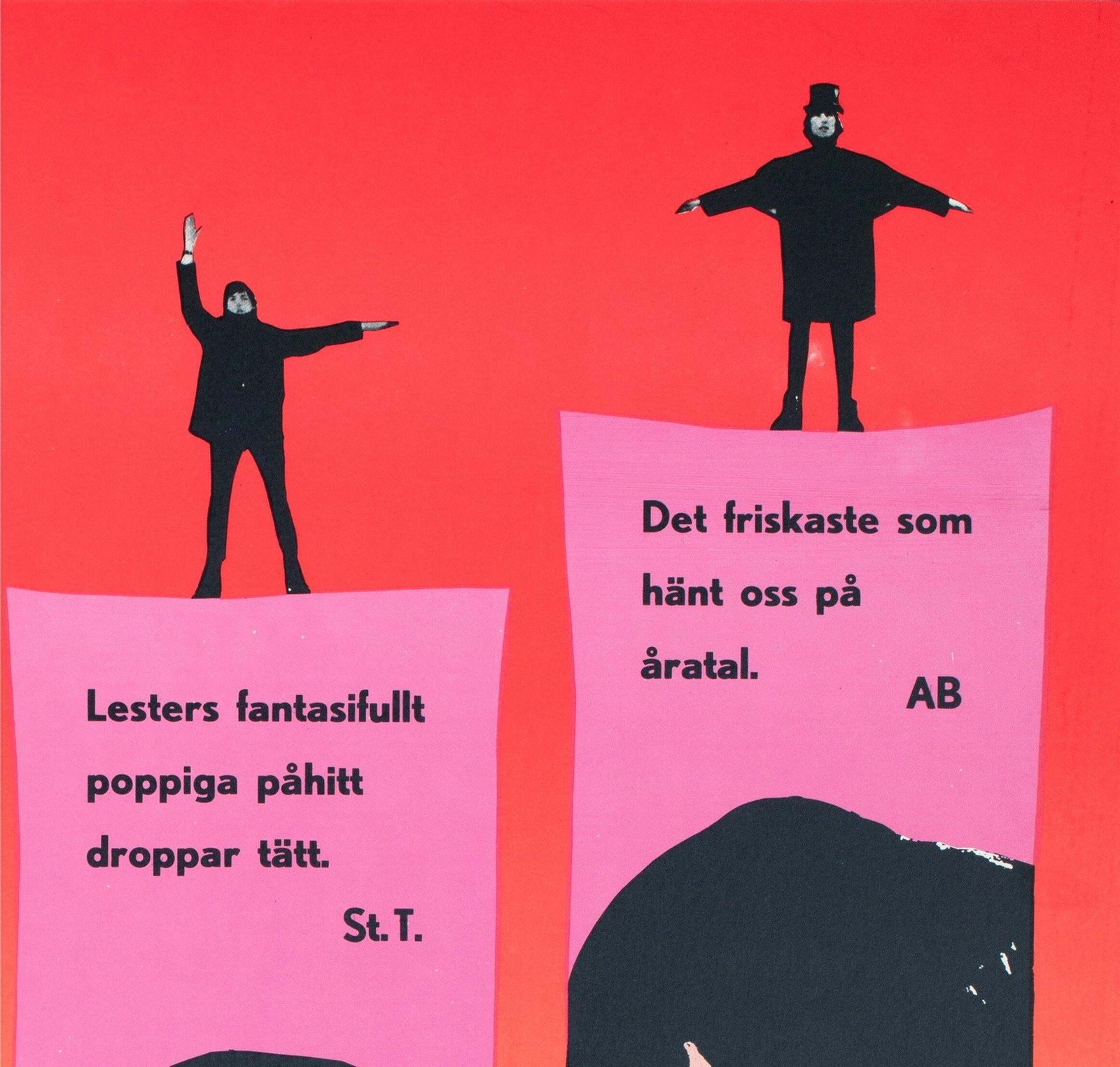 Help 1965 Zweedse filmaffiche photo Kunst