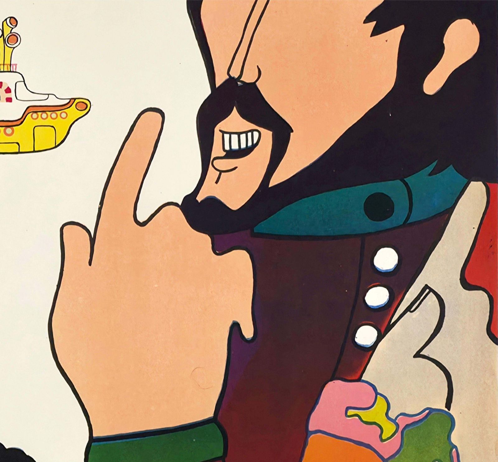 Yellow Submarine 1970 Pools A1 filmaffiche, Zygmunt Bobrowski photo vinterior