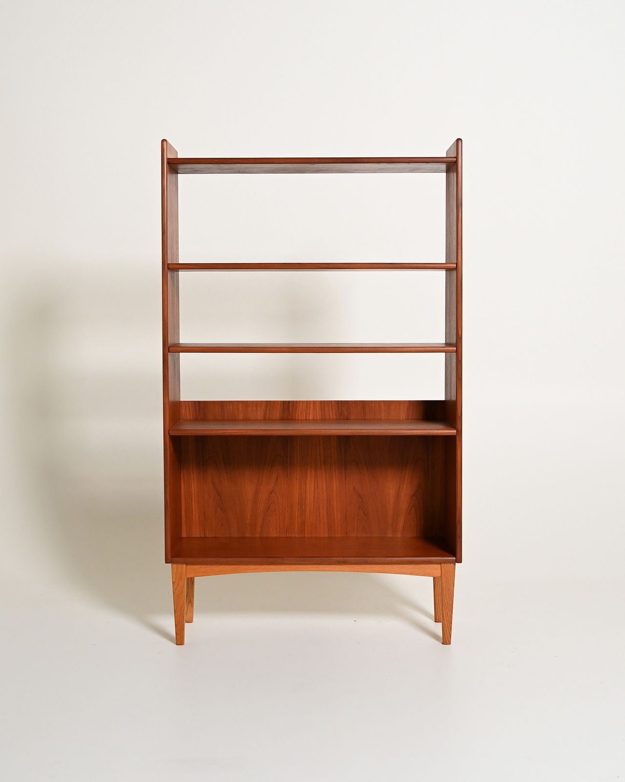 Teakhouten Boekenkast van Bränntorps, ca. jaren 1950 1960