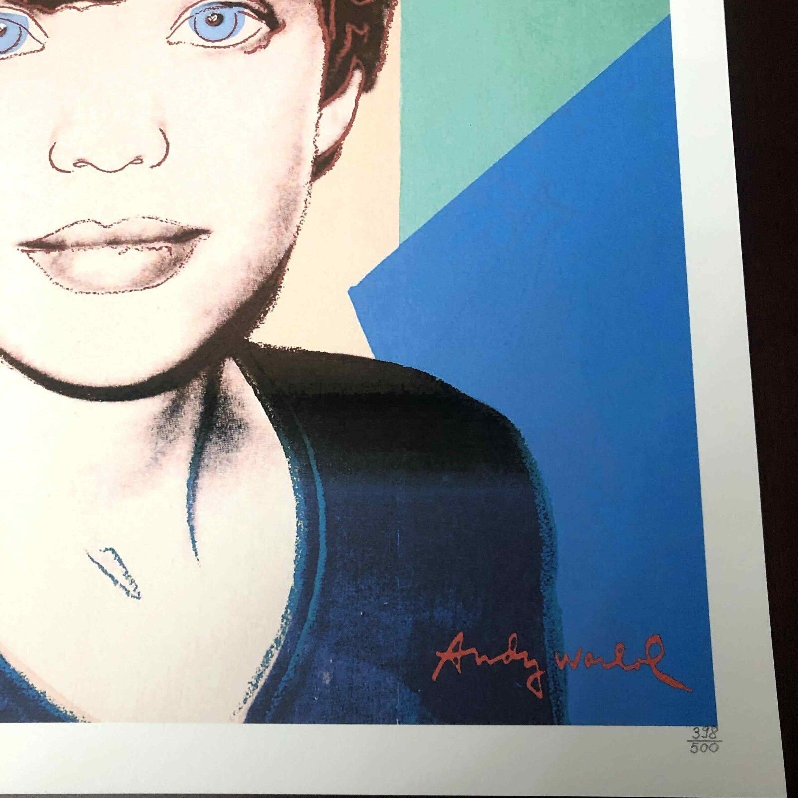 photo for sale Andy Warhol Lithografie 50x50 cm Nieuwe Cmoa Editie Met Certificaat