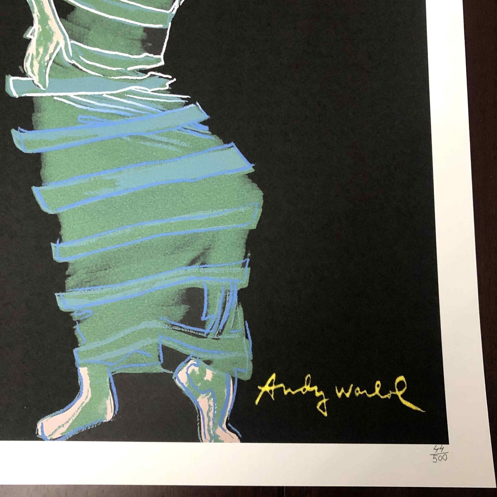 photo for sale Andy Warhol Lithografie 50x50 cm Nieuwe Cmoa Editie Met Certificaat