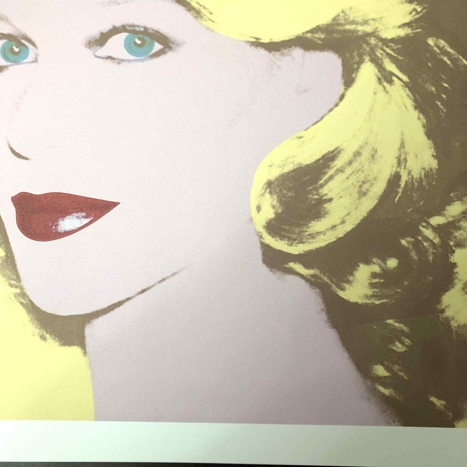 photo furniture Andy Warhol Lithografie 50x50 cm Nieuwe Cmoa Editie Met Certificaat