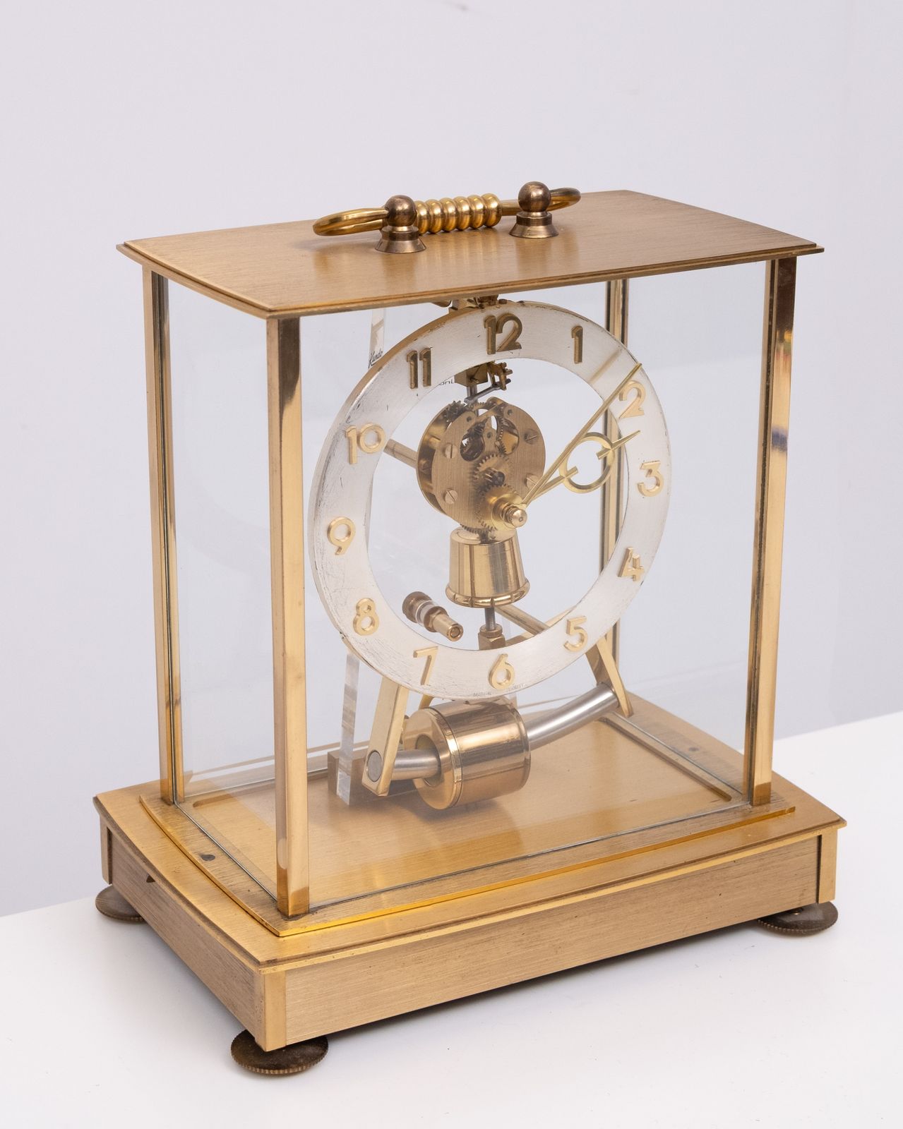 Kundo Messing Elektromagnetische Pendulette ca. jaren 1950 Duitsland