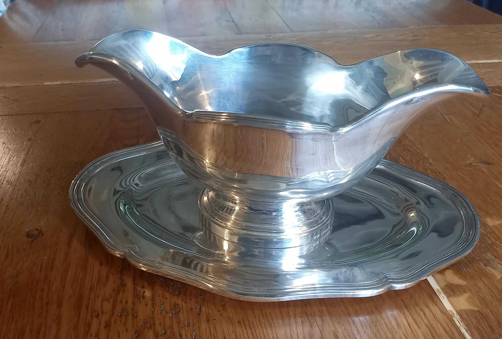 Christofle Sauskom Hotelzilver Gesigneerd Frans Vintage Tafelgerei Diner En Servies photo Woonaccessoires