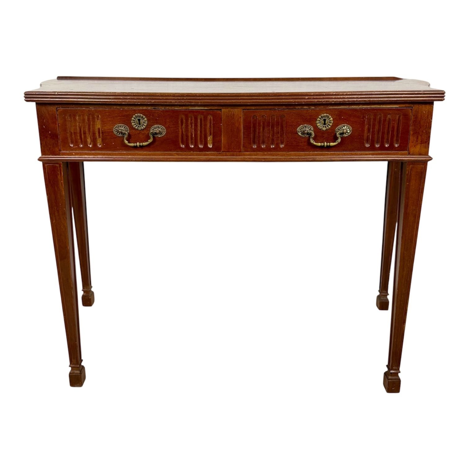 Spaanse consoletafel met twee lades, ca. jaren 1980