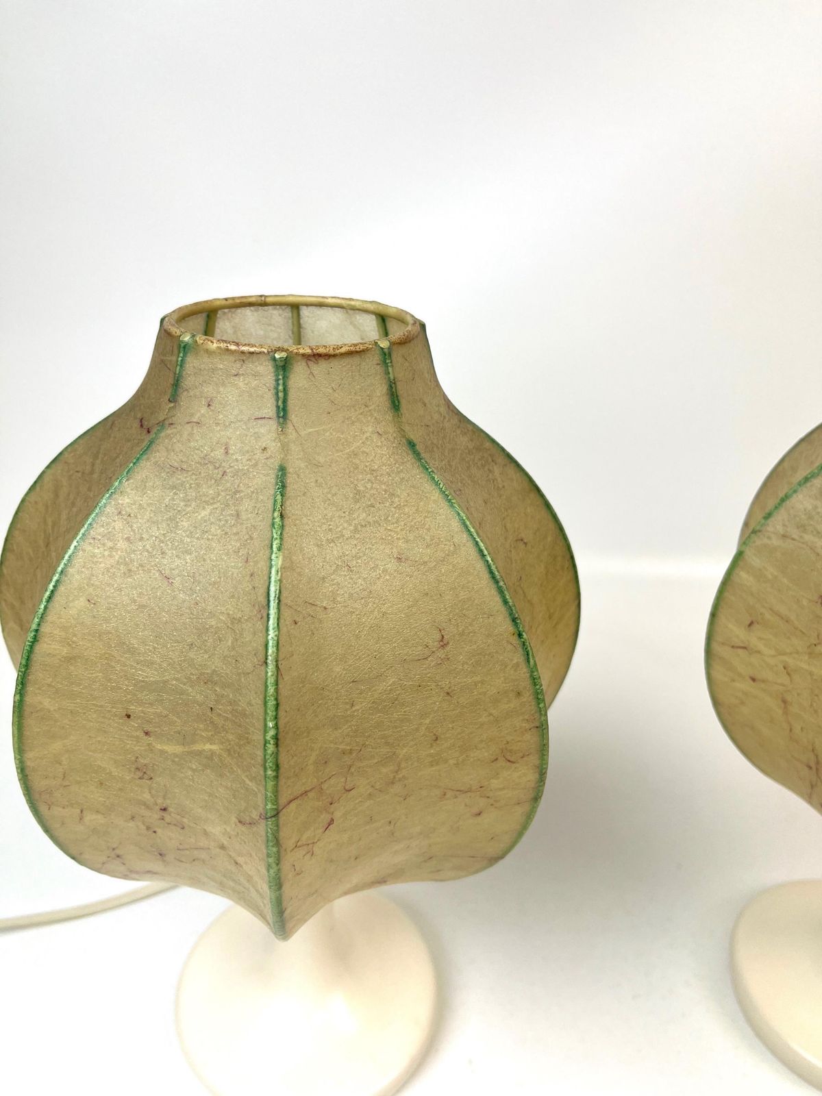 Paire de lampes de bureau mid-century Cocoon, par Friedel Wauer pour Goldkant photo buy