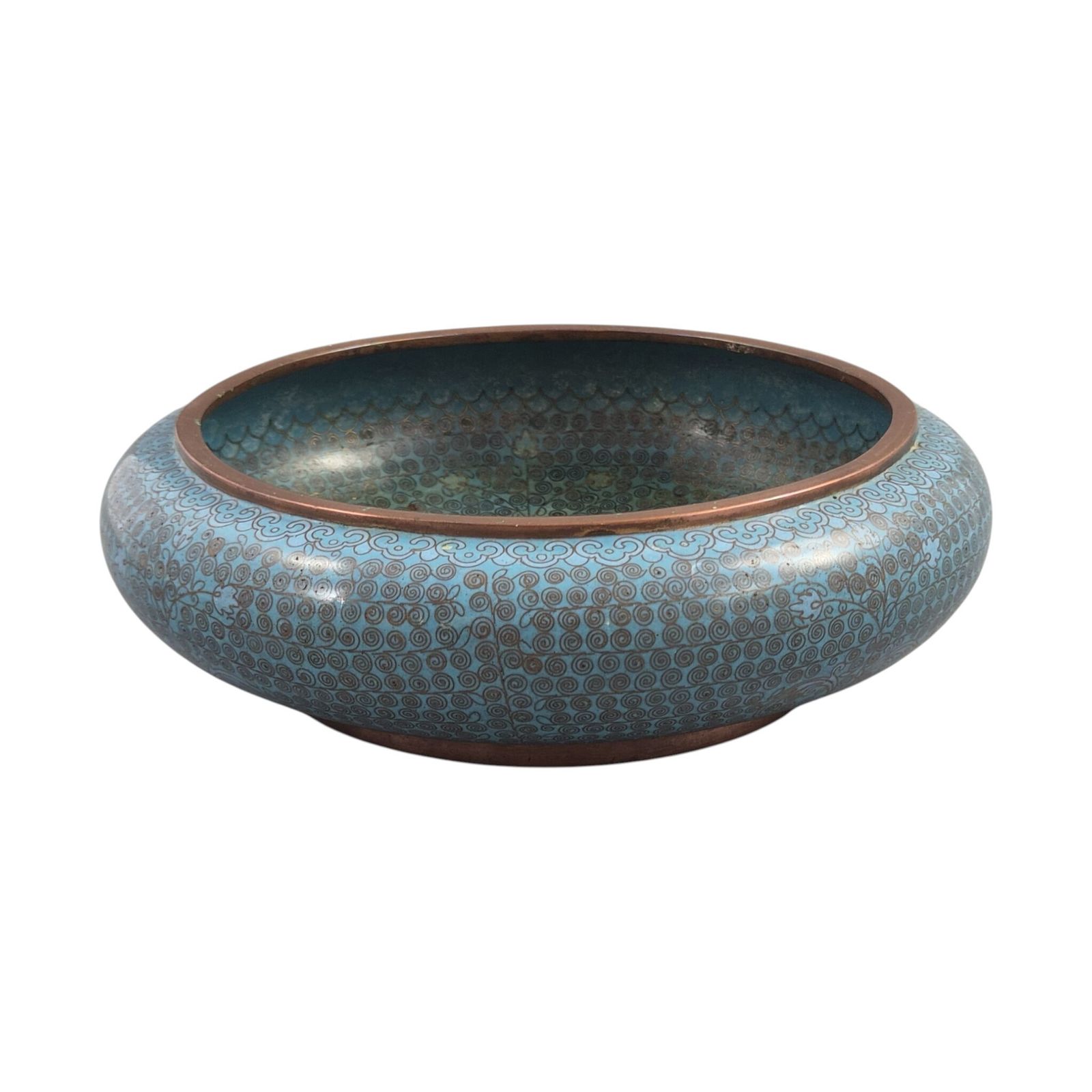 photo for sale Chinese cloisonné email schrijverskommetje, ca. 1890
