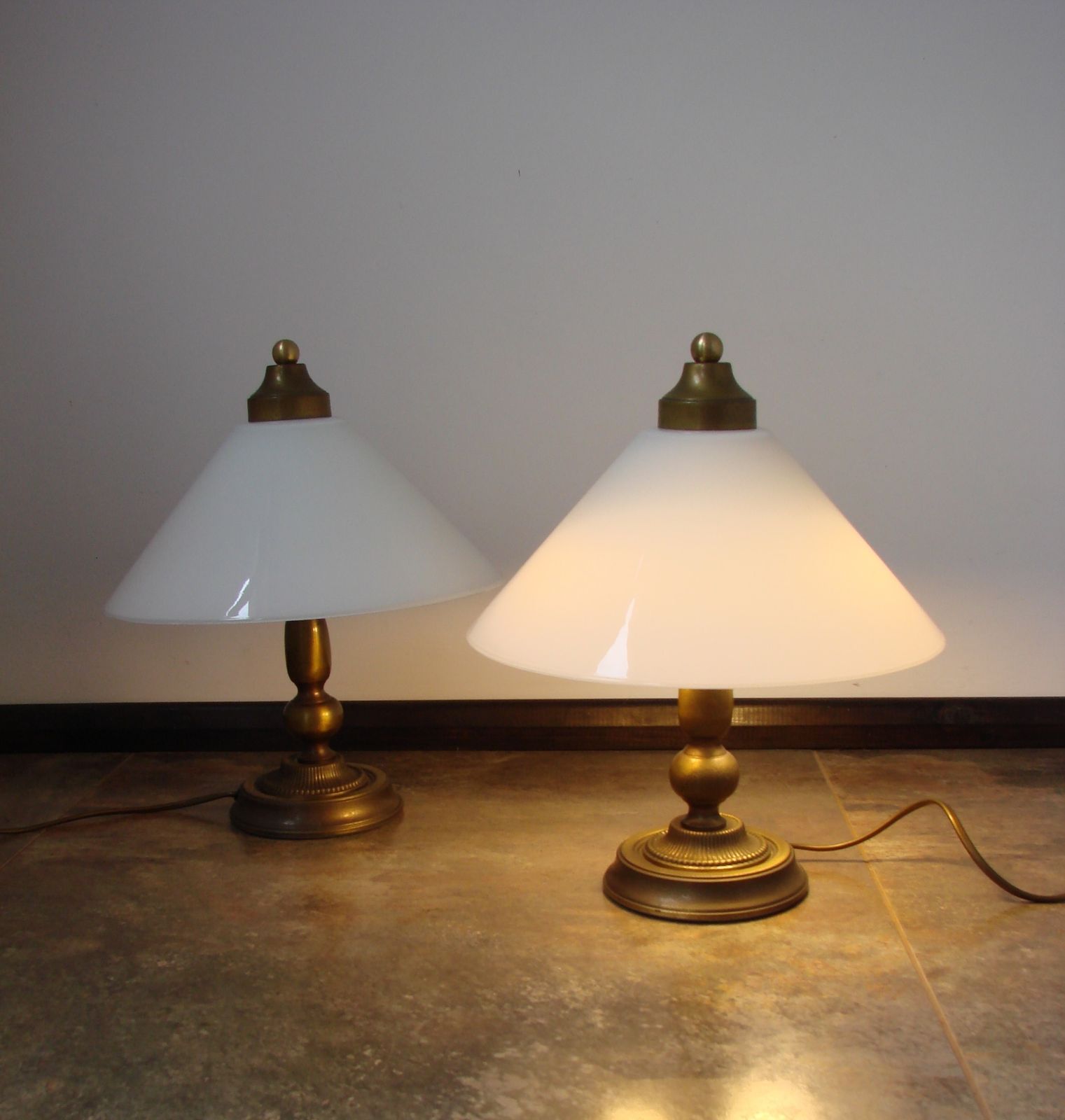photo for sale A Pair Of Bedside Lamps From The 1970s