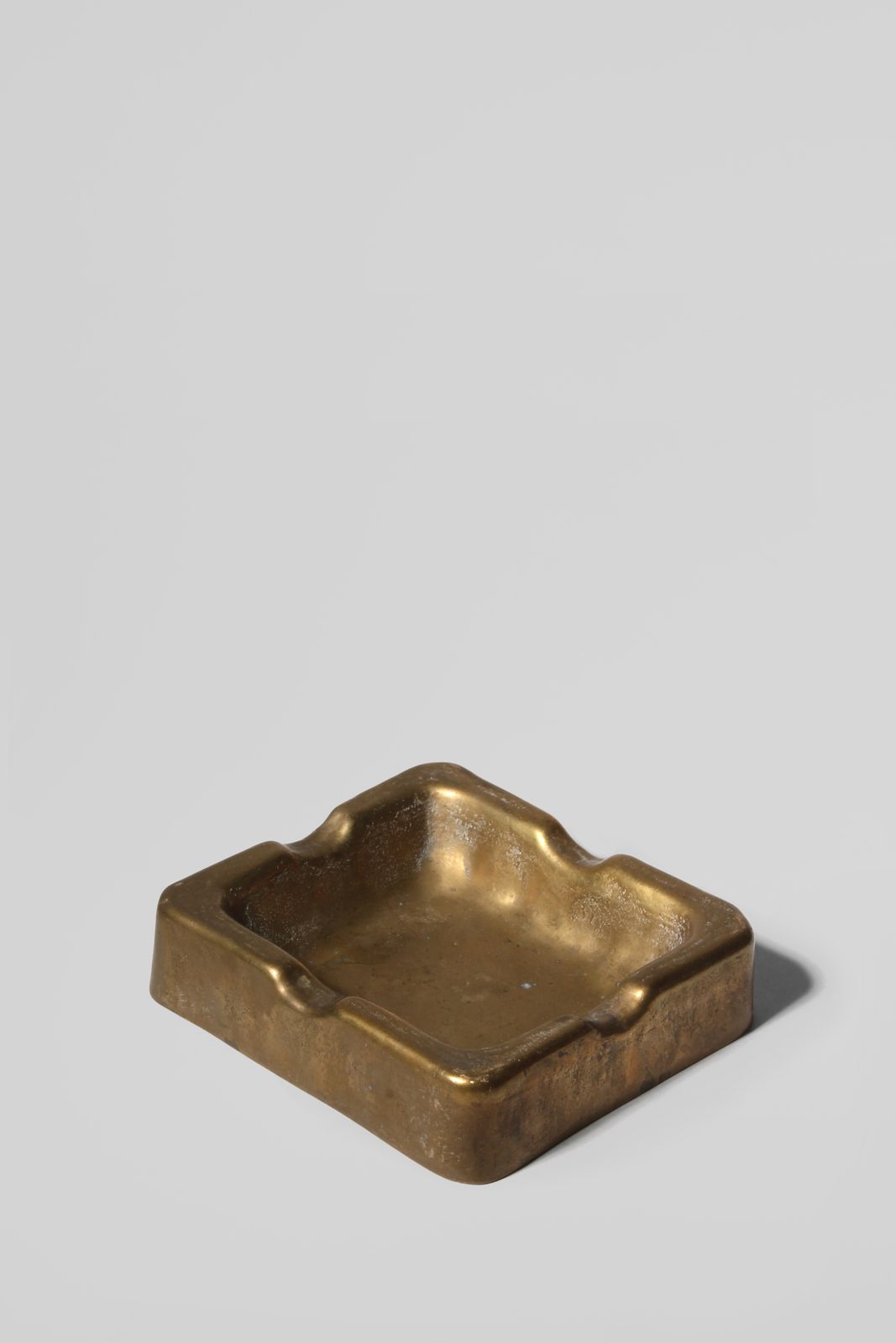 Organisch brutalistisch bronzen asbak, jaren 1960