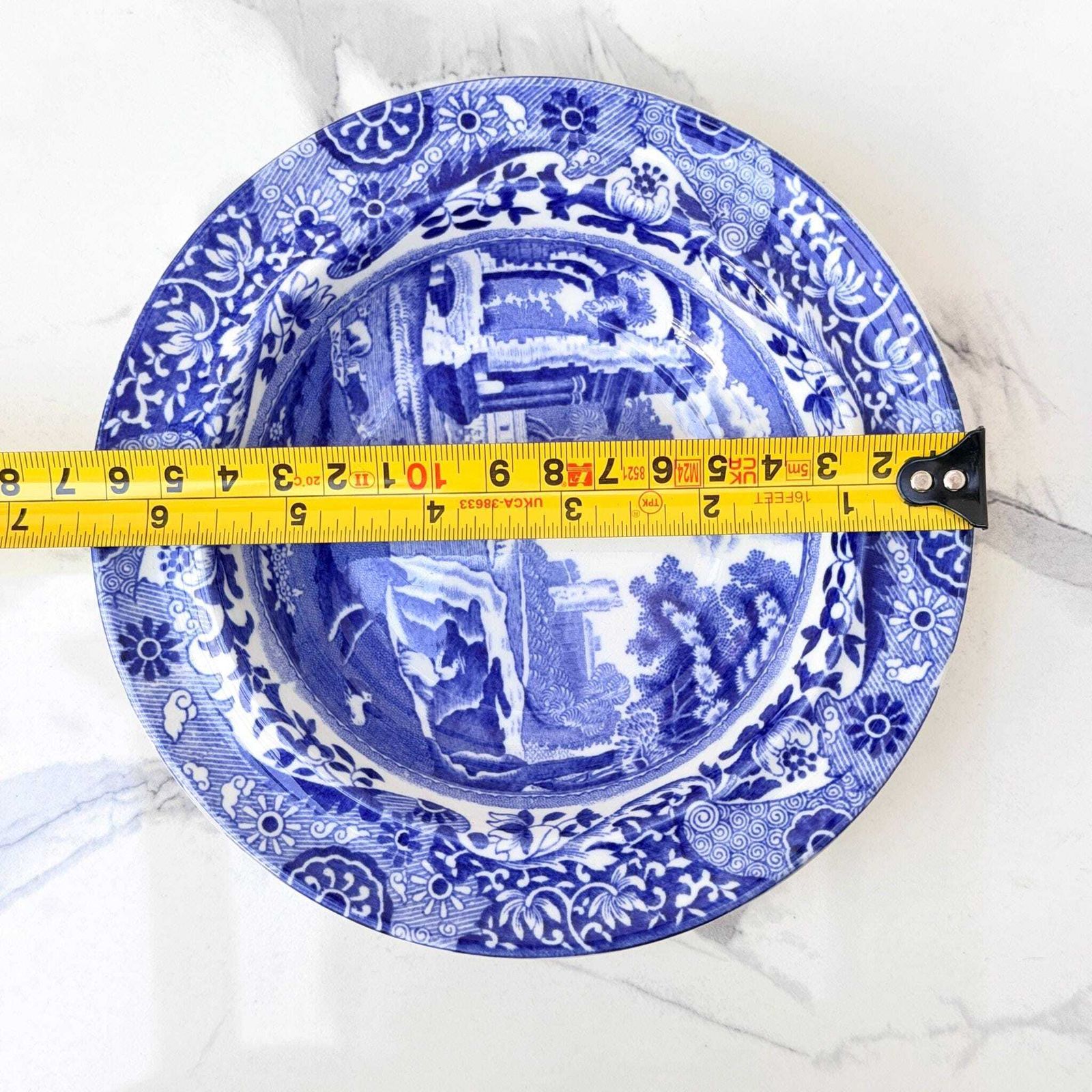 photo vintage Copeland Spode Blue Italian Dessert Bowls Set Of 4 1927