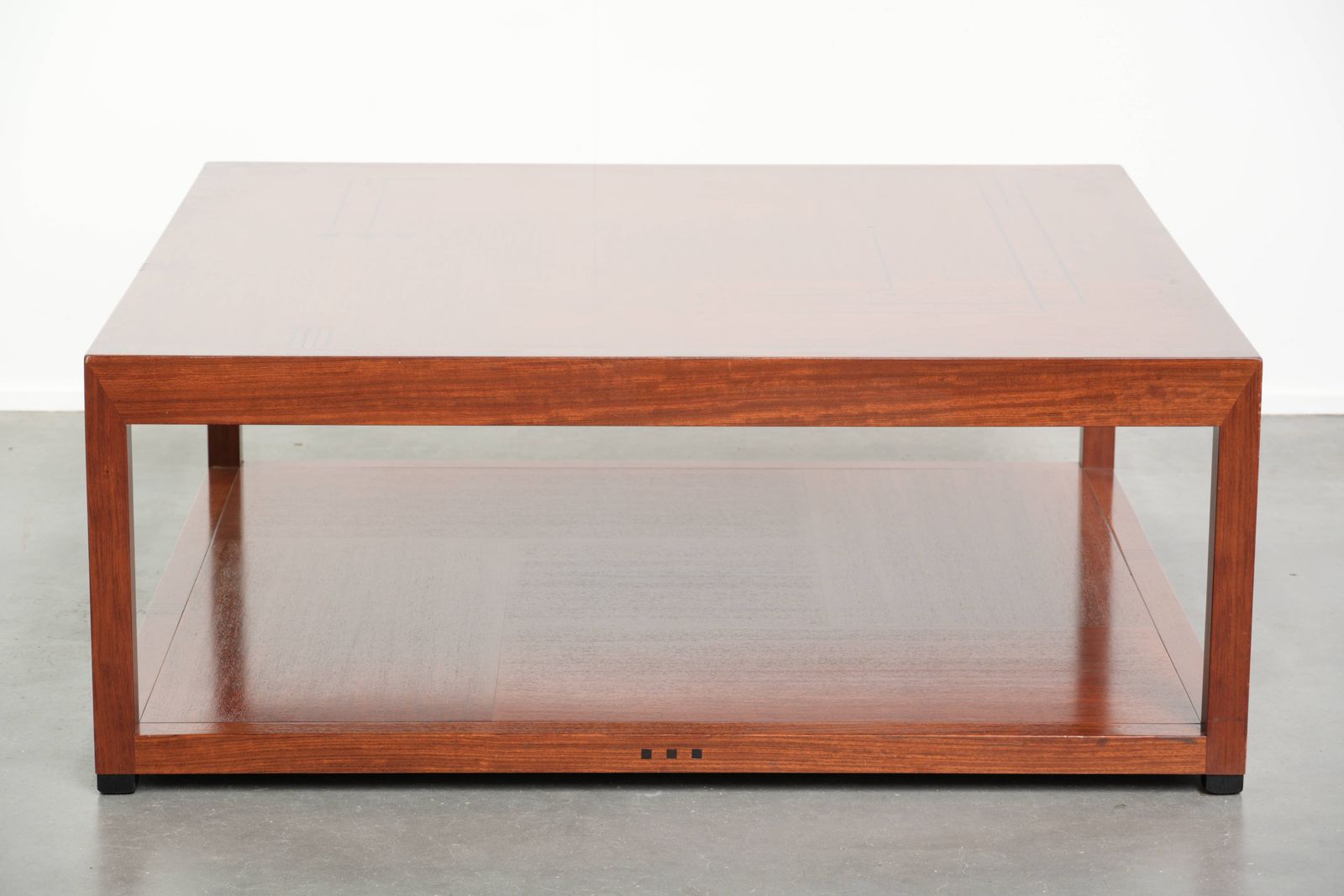Large Square Art Deco Coffee Table In Good Condition And Rare photo furniture