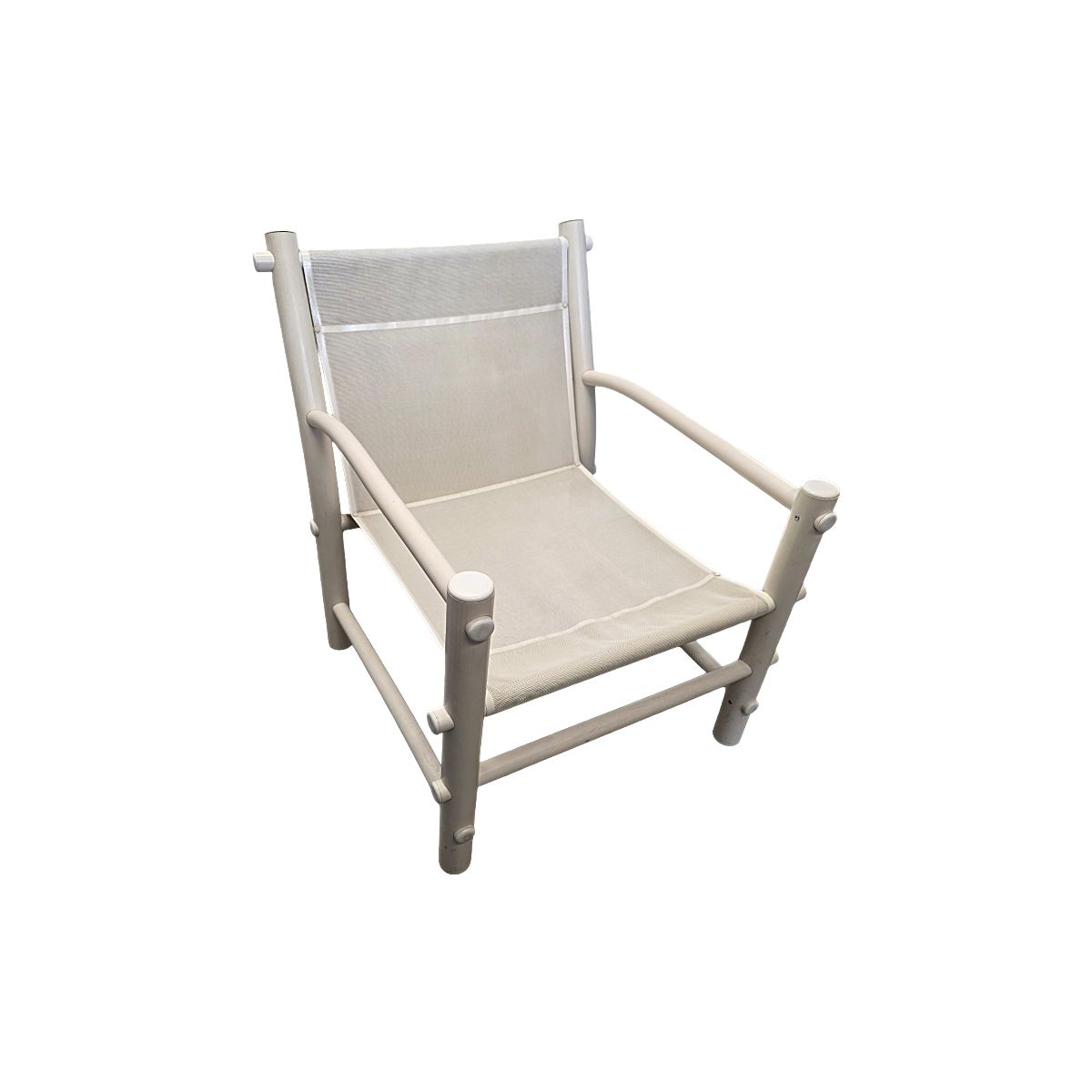 Vintage Pvc Tube Garden Lounge Chair, 1970s photo furniture