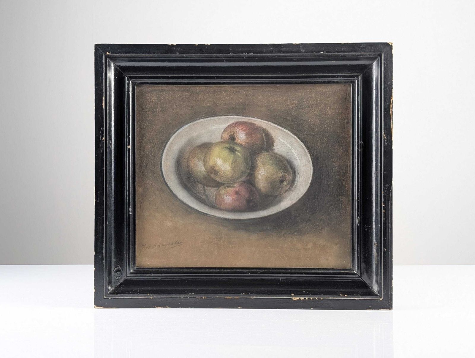 Nature morte II - Dessin au pastel néerlandais par Johan Hendrik Baartscheer, début du XXe siècle photo vinterior