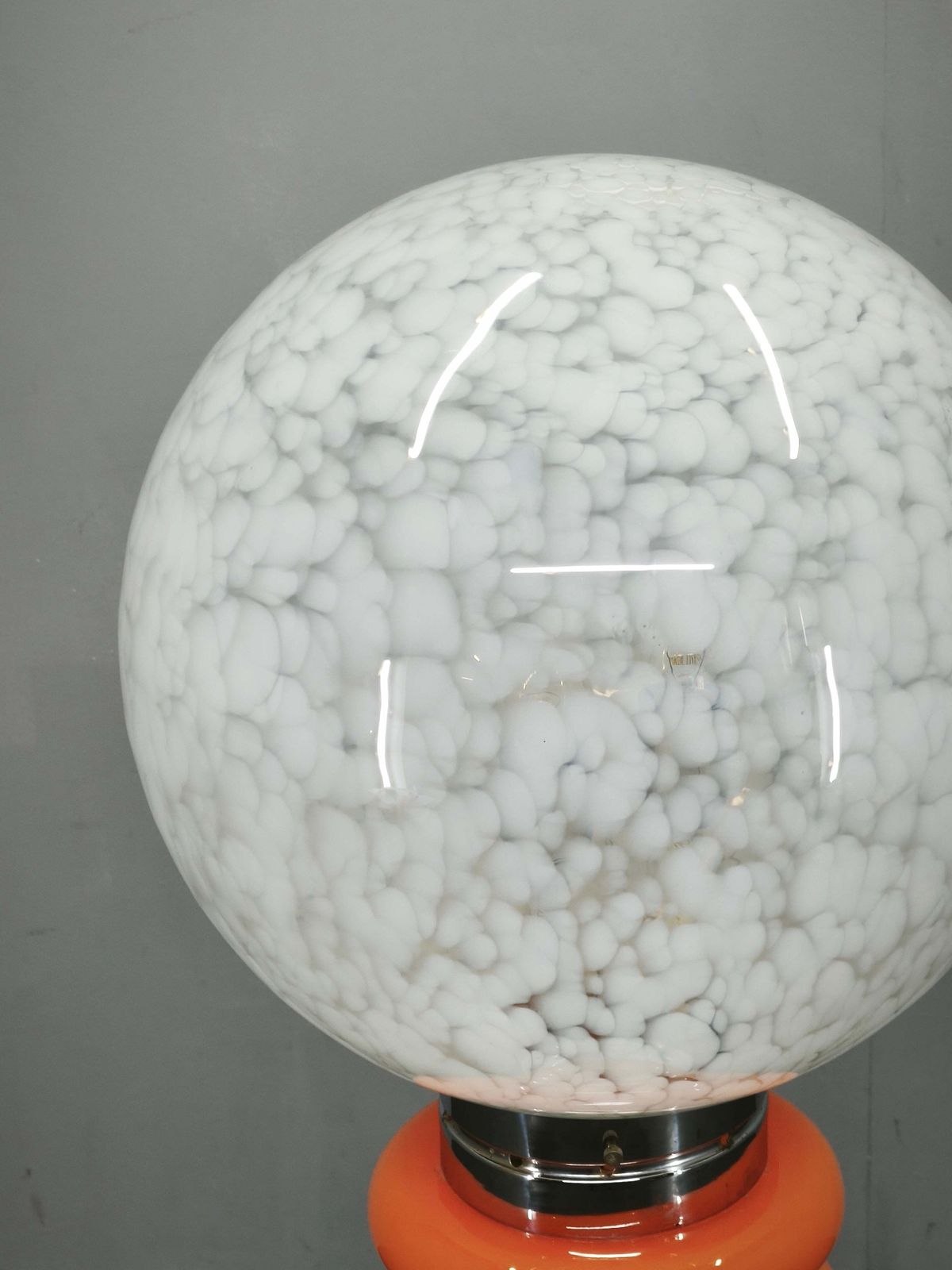 photo buy Lampadaire Space Age en verre de Murano Carlo Nason pour Mazzega, années 1970
