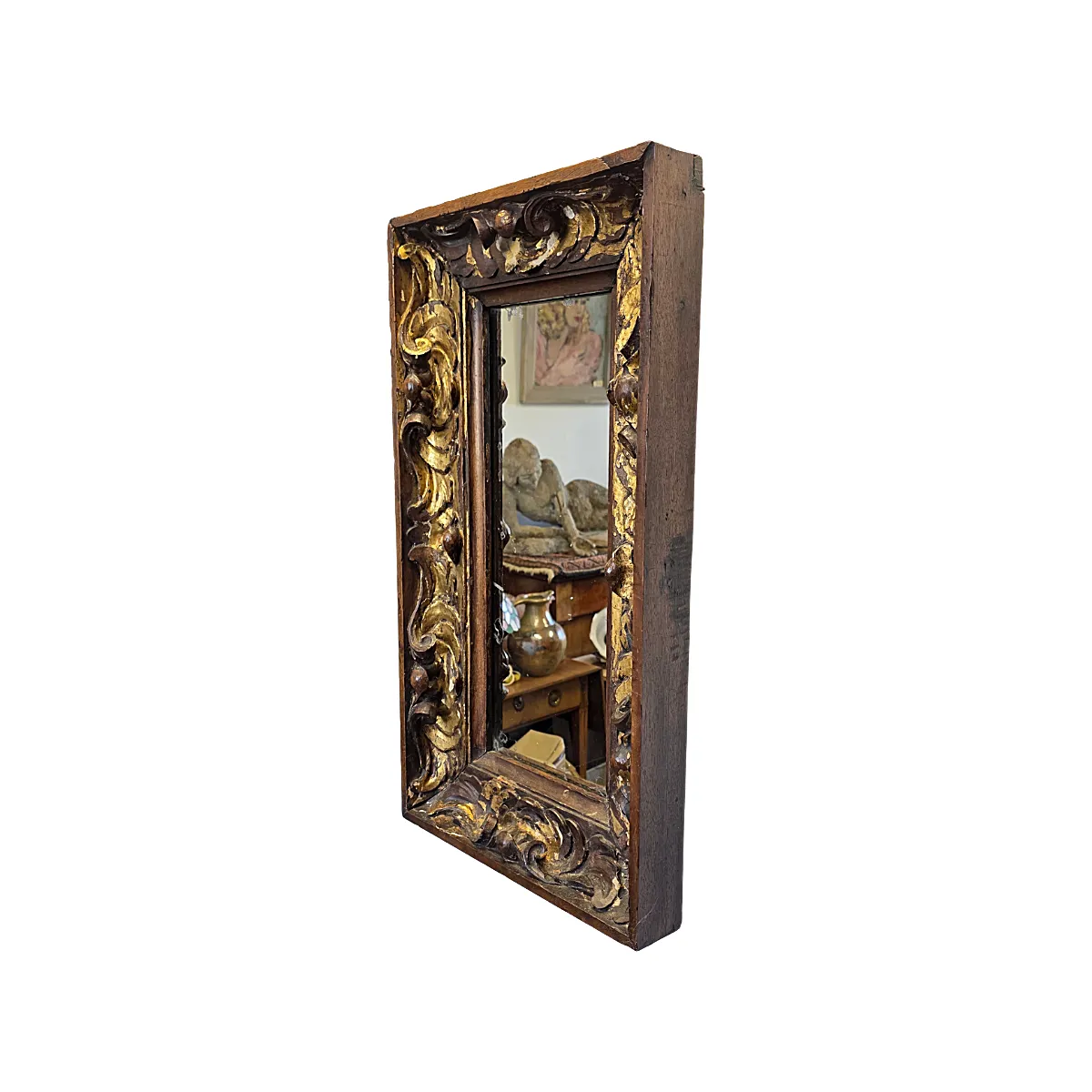 Antiek Italiaans Barok Spiegel, 1e Helft 1700s photo for sale