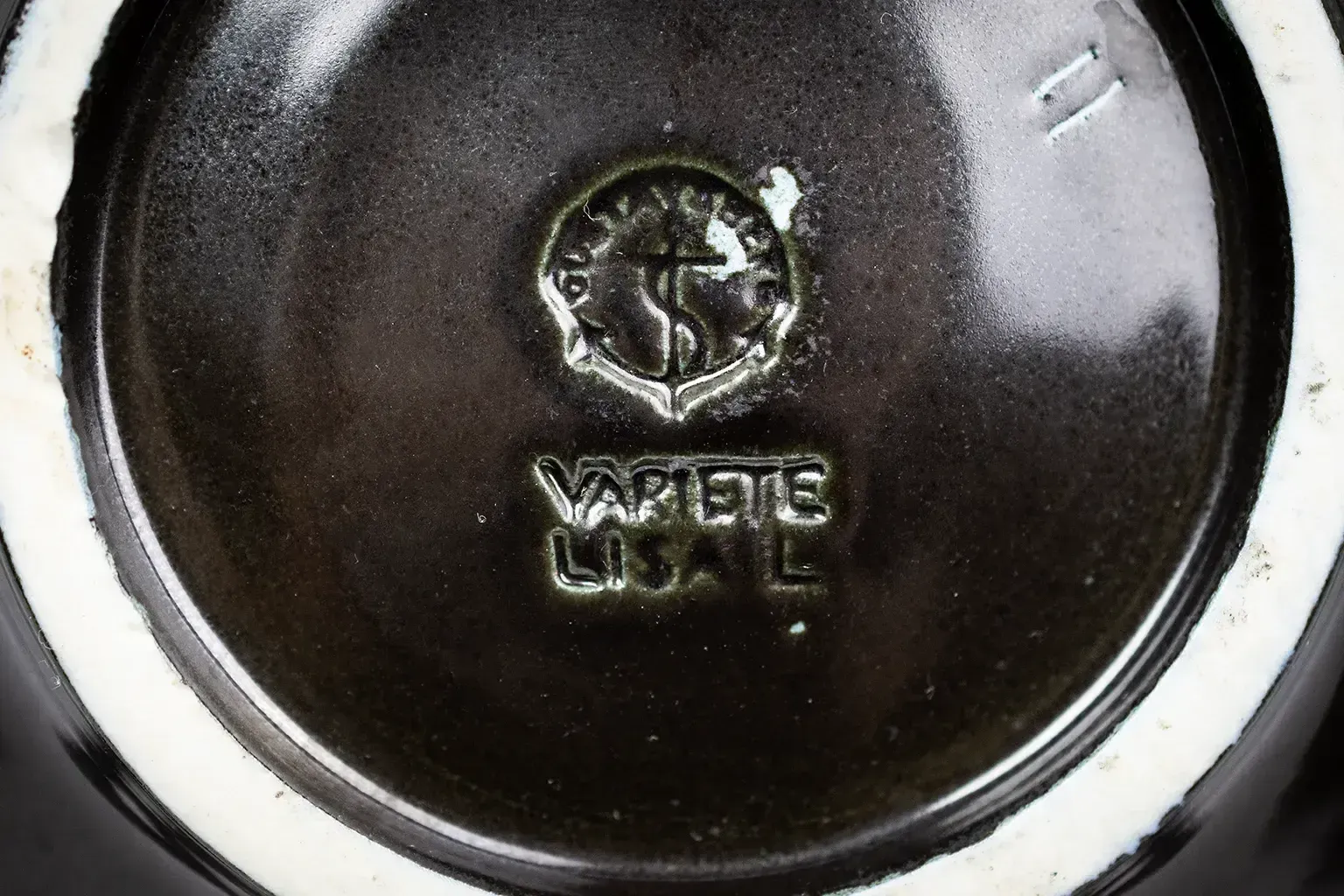 Home Decor Lisa Larson – Glazed Ceramic Plate “Variety” For Gustavsberg, Sweden, Circa 1956 photo
