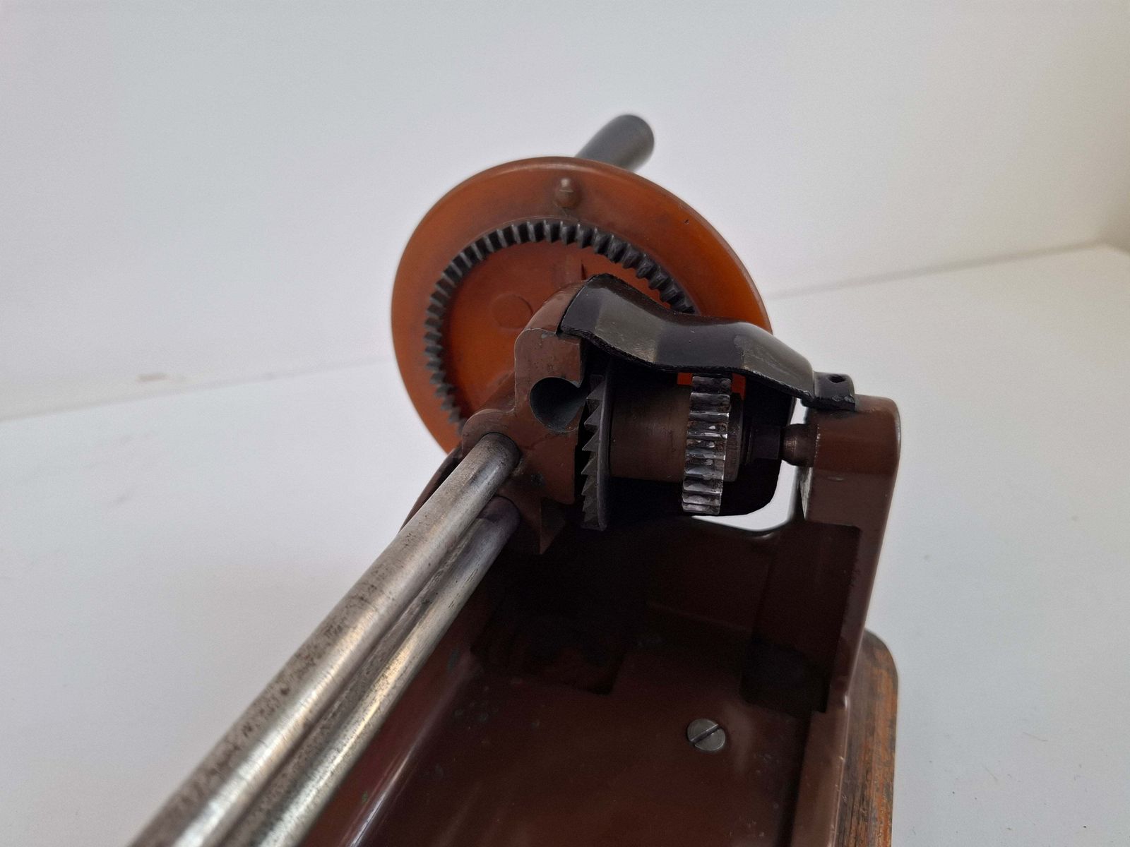 Sellier & Bellot Antique Mechanical Pencil Sharpener, Czechoslovakia, Midcentury photo Home Decor