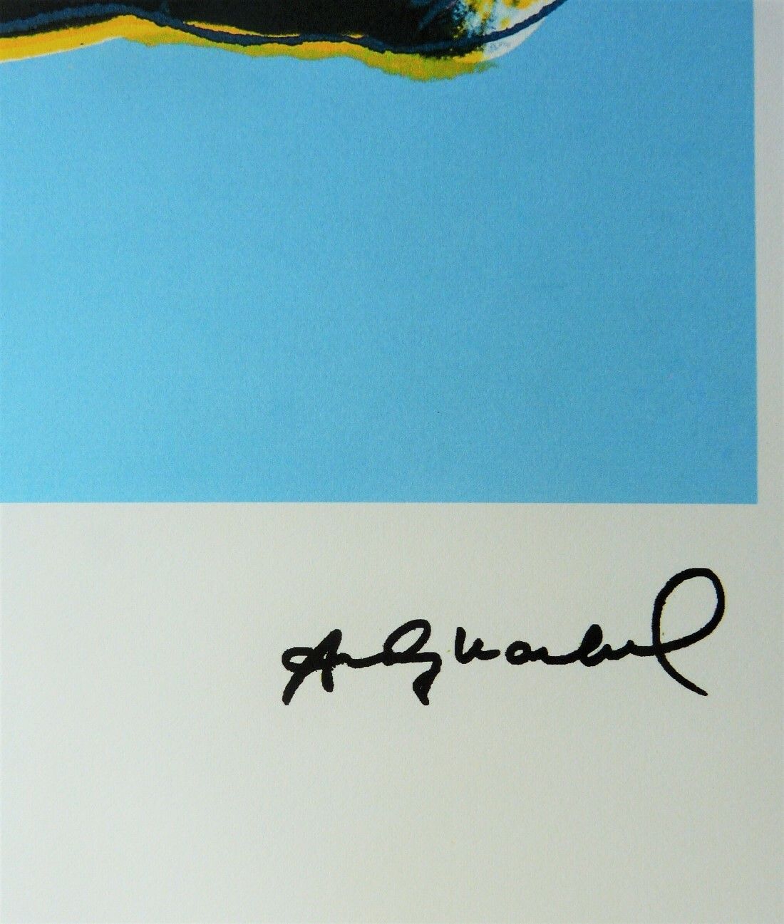 Andy Warhol "Big Horn Ram" Gesigneerde, Gelimiteerde Kleurenoffsetlithografie photo Kunst