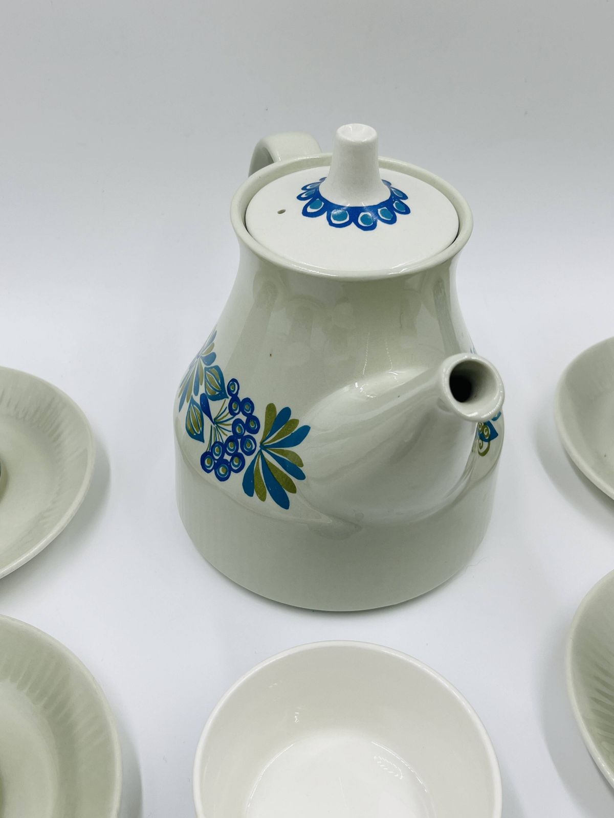 154.0 Scandinavisch koffieservies Tor Viking by Figgjo Flint photo
