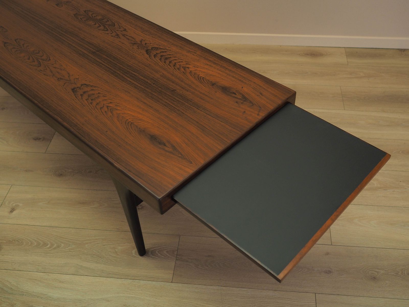 photo vinterior Table basse vintage à plateau extensible par CFC Silkeborg, design danois, années 1960