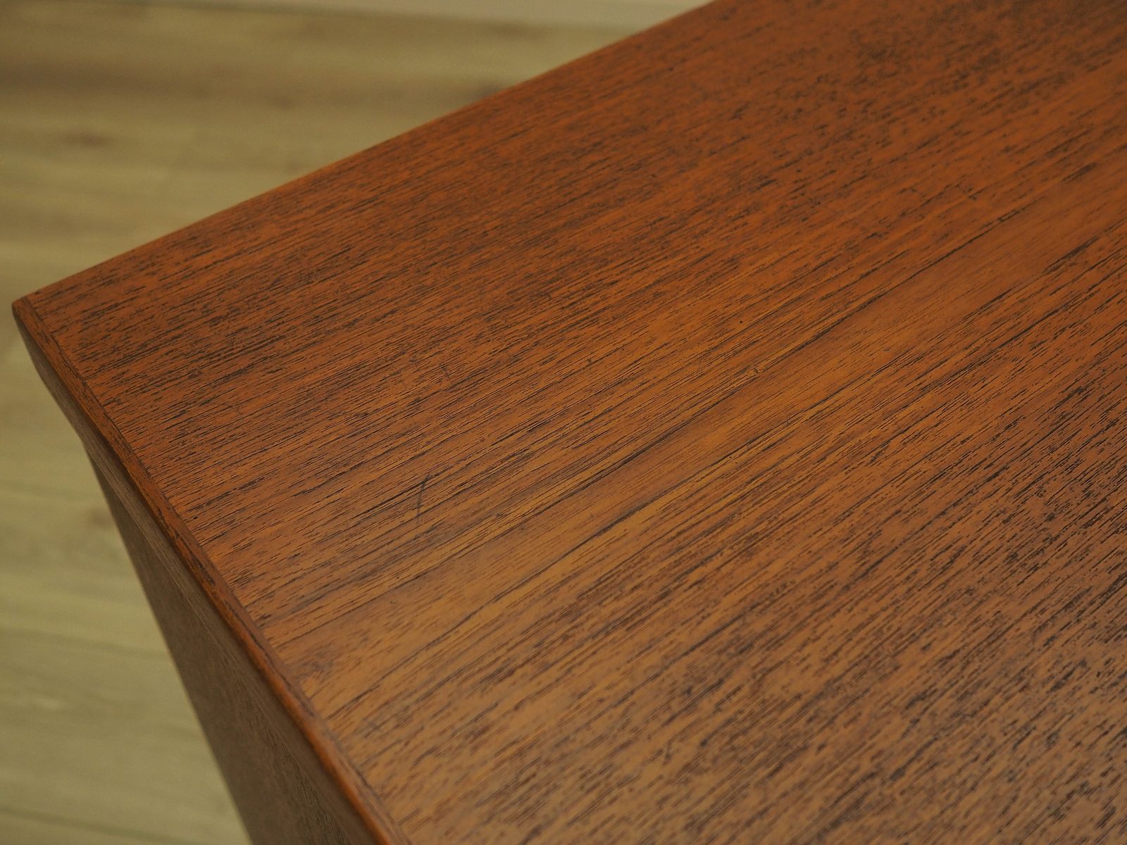 photo buy Teakhouten Dressoir met Schuifdeuren, Danish Modern Design ca. jaren 1960
