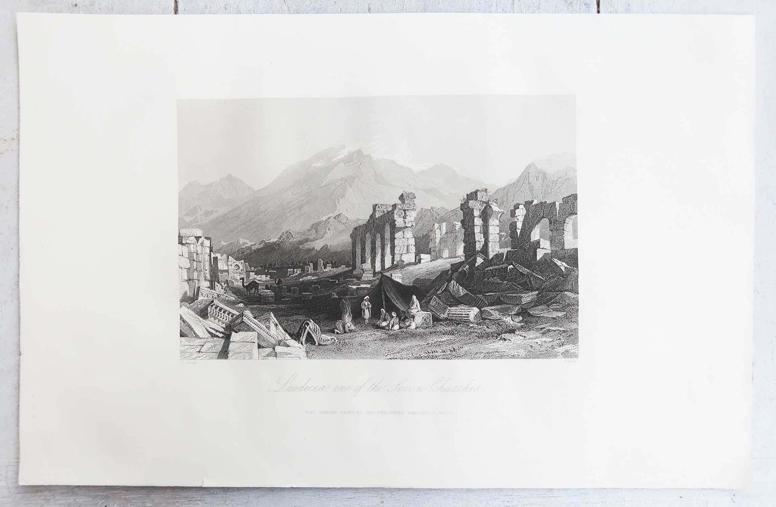 Set Of 12 Original Antique Prints Of The Levant / Holy Land /Middle East. C 1850 photo for sale