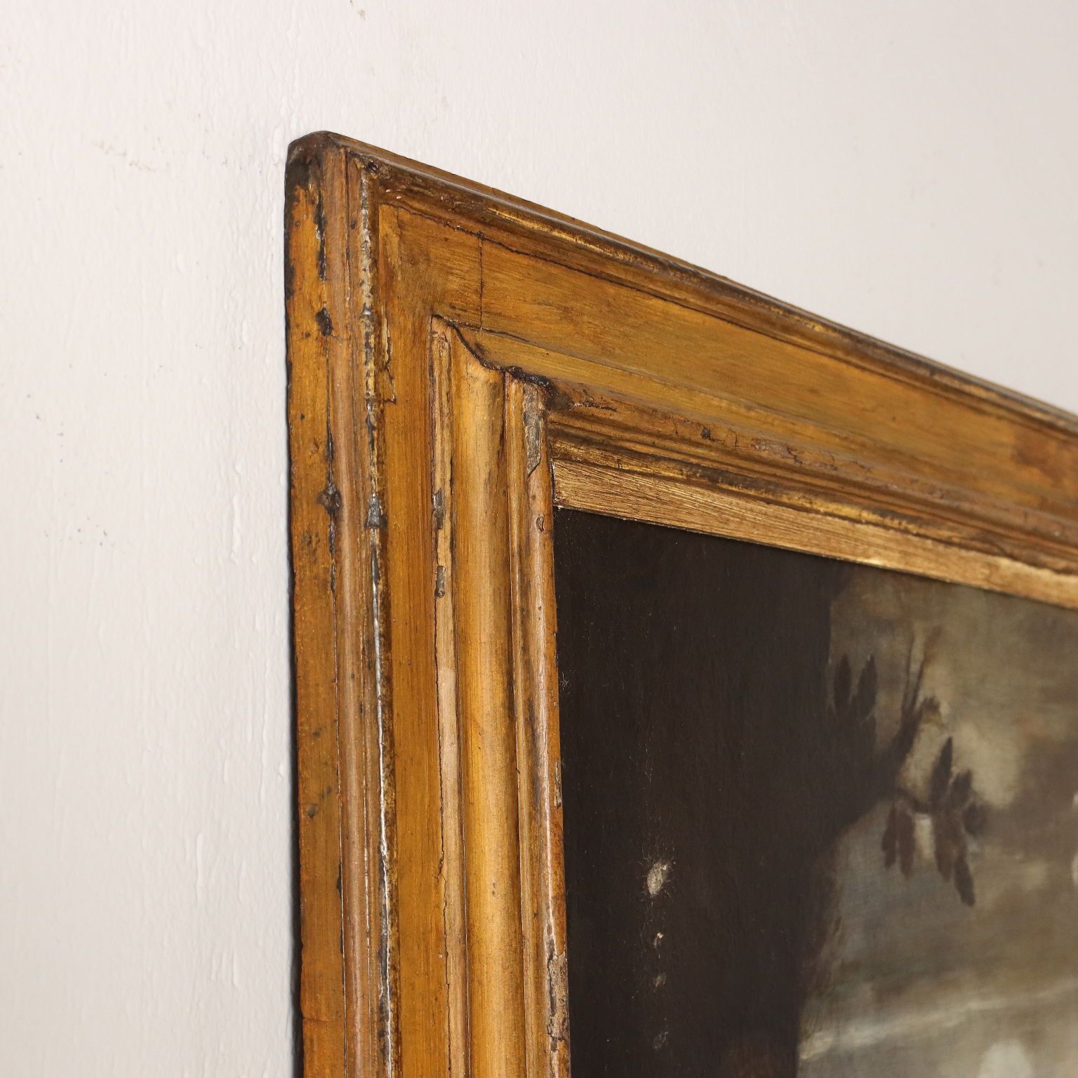 Art Peinture Amour et Psyché, huile sur toile, Italie, XVIIIe siècle photo