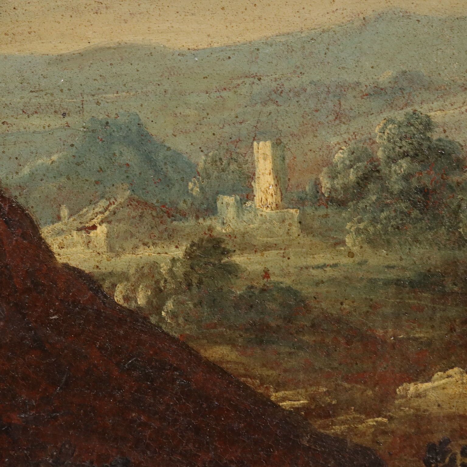 Olieverf op doek, religieus onderwerp, Italië, 17e-18e eeuw photo 2720.0