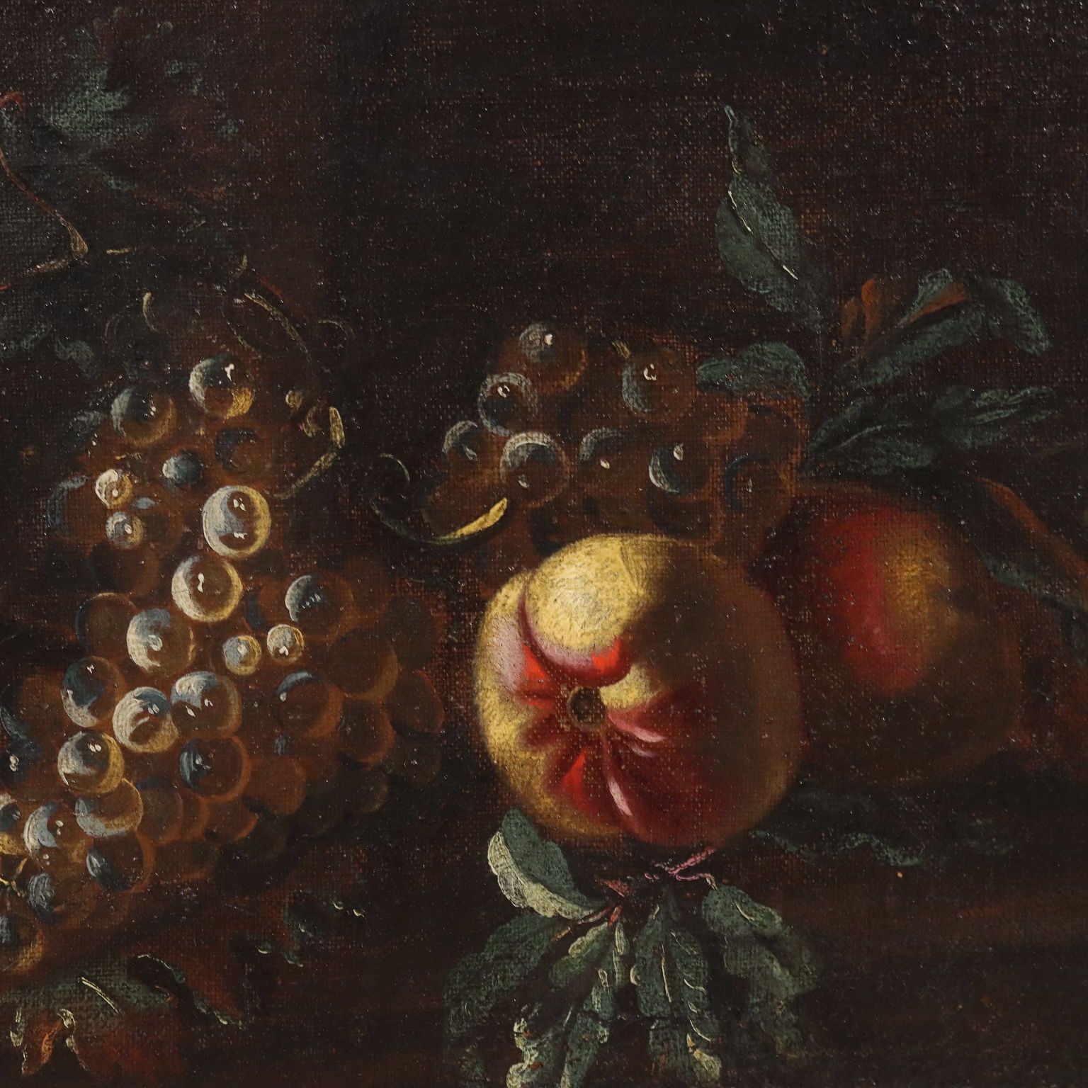 Oil On Canvas Still Life Italy XVII XVIII Century photo vinterior