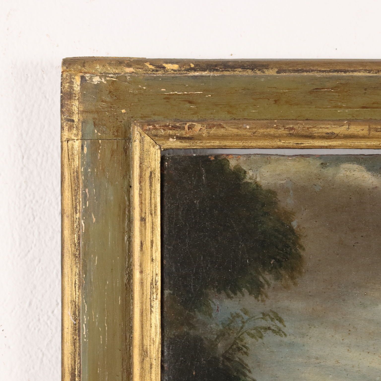 photo for sale Tableau d'époque, XVIIe-XVIIIe siècle, Moïse sauvé des eaux, huile sur toile