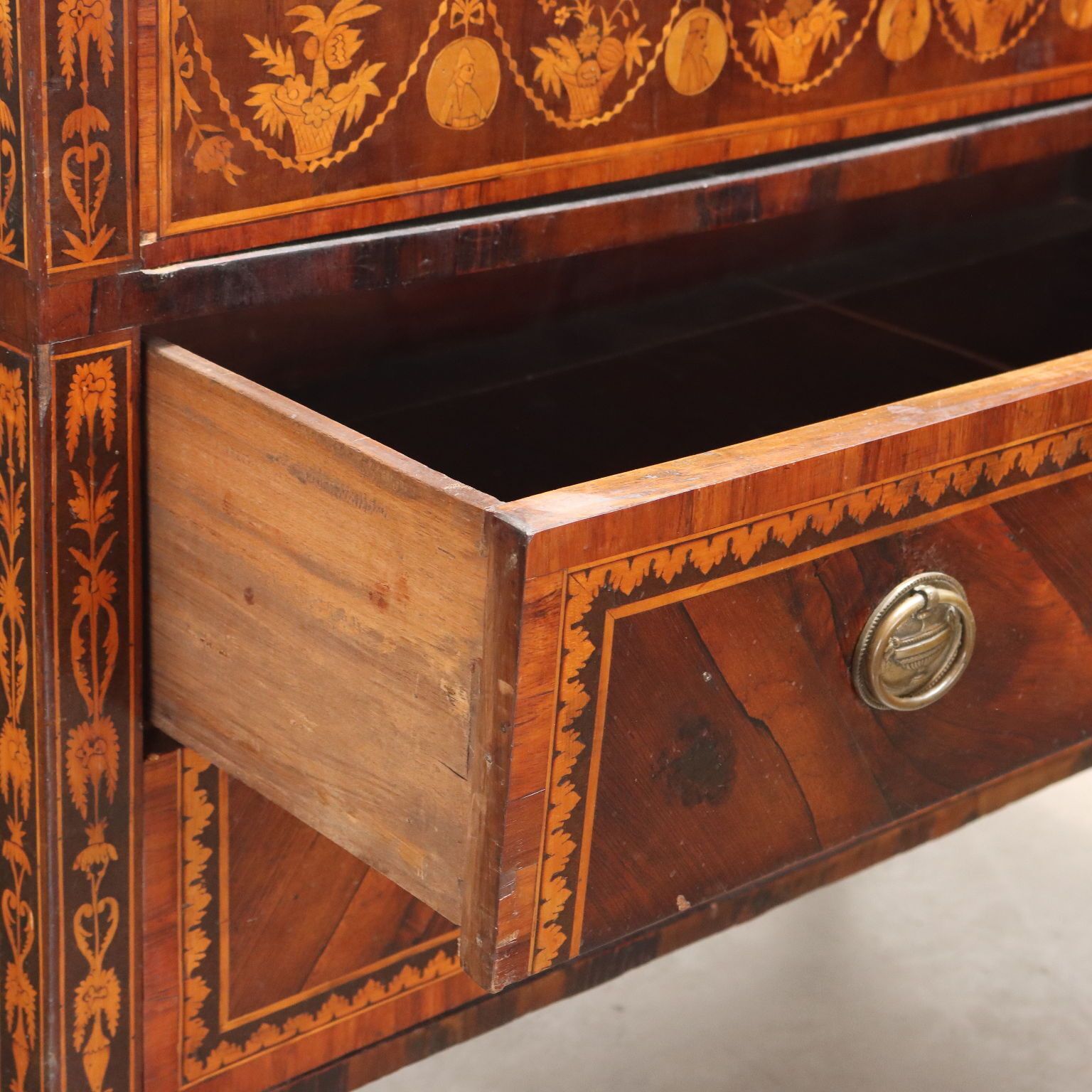 Antique Chests Of Drawers Various Wood Essences XVIII Century photo vintage