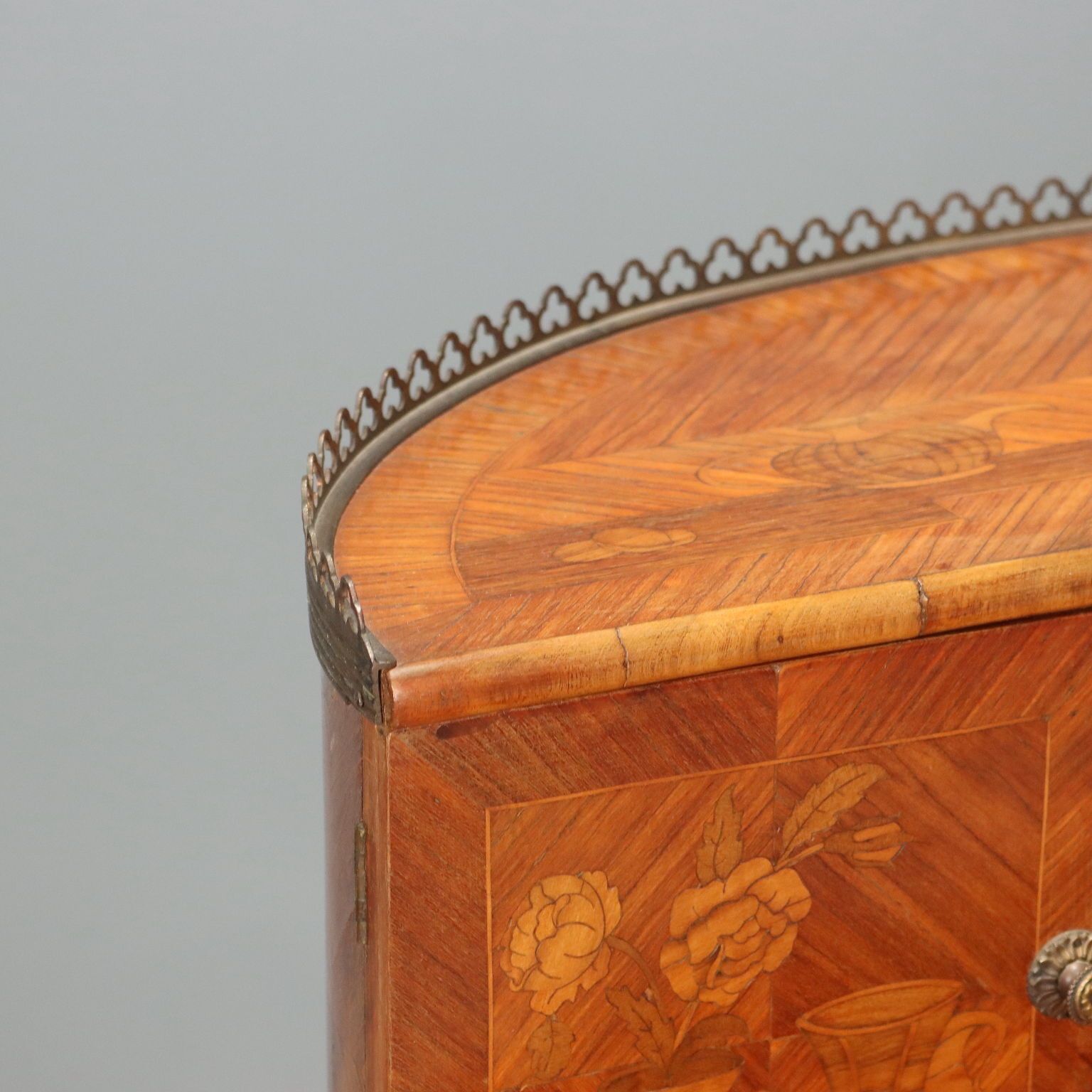 Antique Writing Desk Bois De Rose Gilded Bronze Italy XX Century photo Furniture