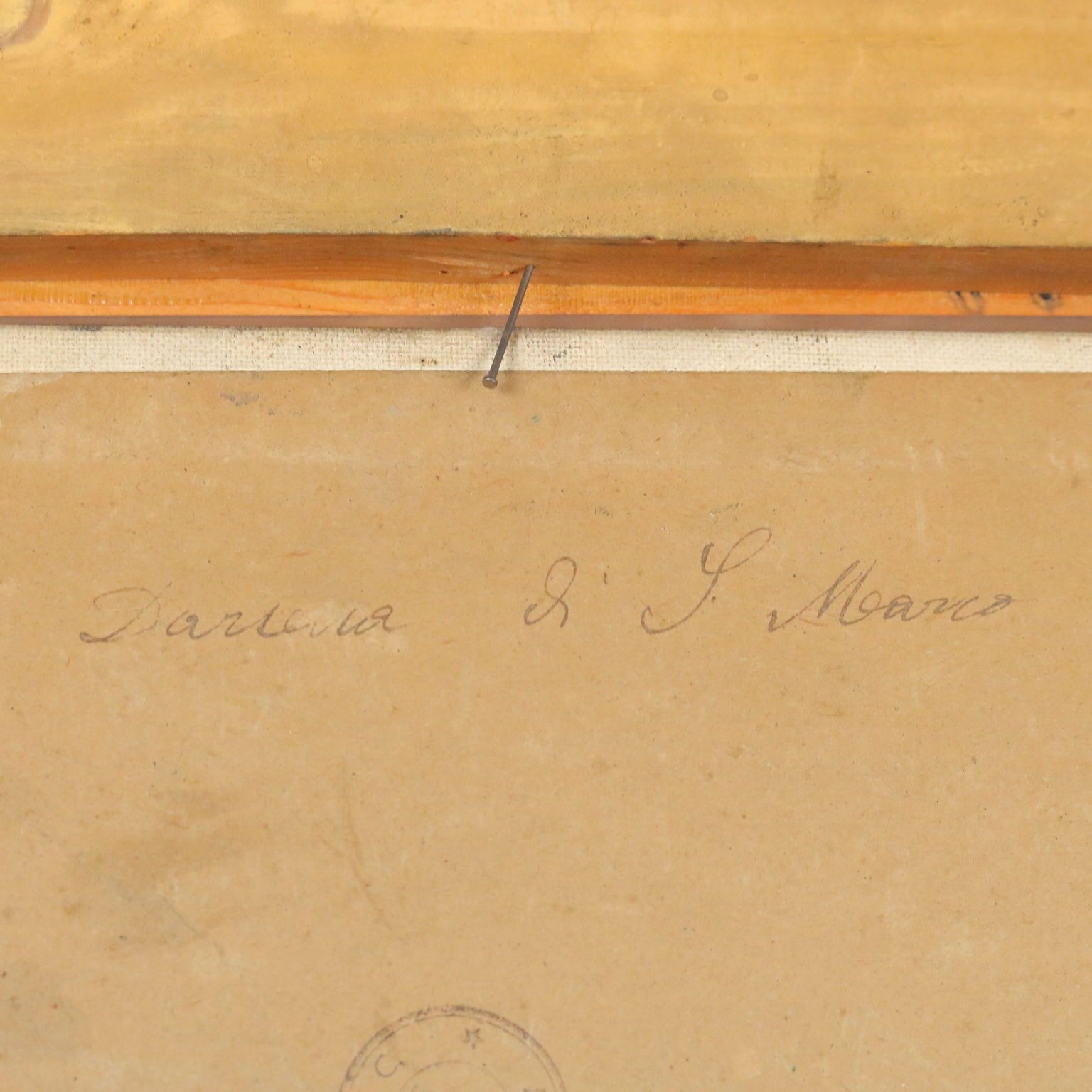 320.0 Antique Painting Signed Riccardo Viriglio Oil On Cardboard XX Century photo