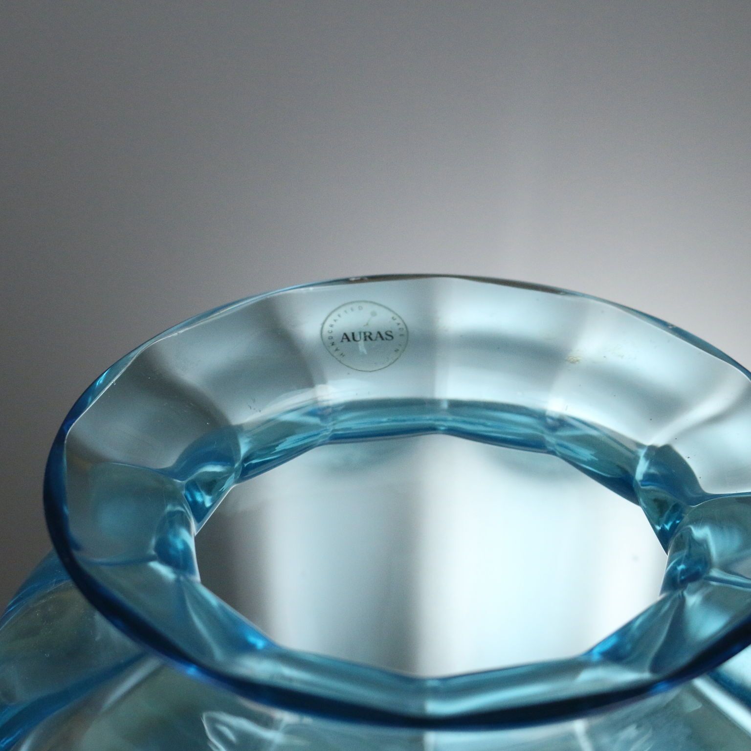 Vase en verre soufflé, Auras Venice Manufactory photo for sale