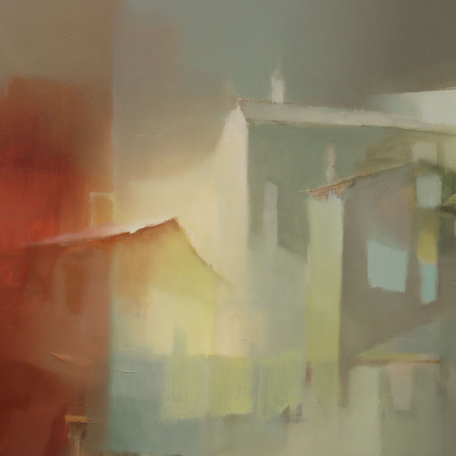 Schilderij van Davide Roncarà, Richting Bormio photo buy