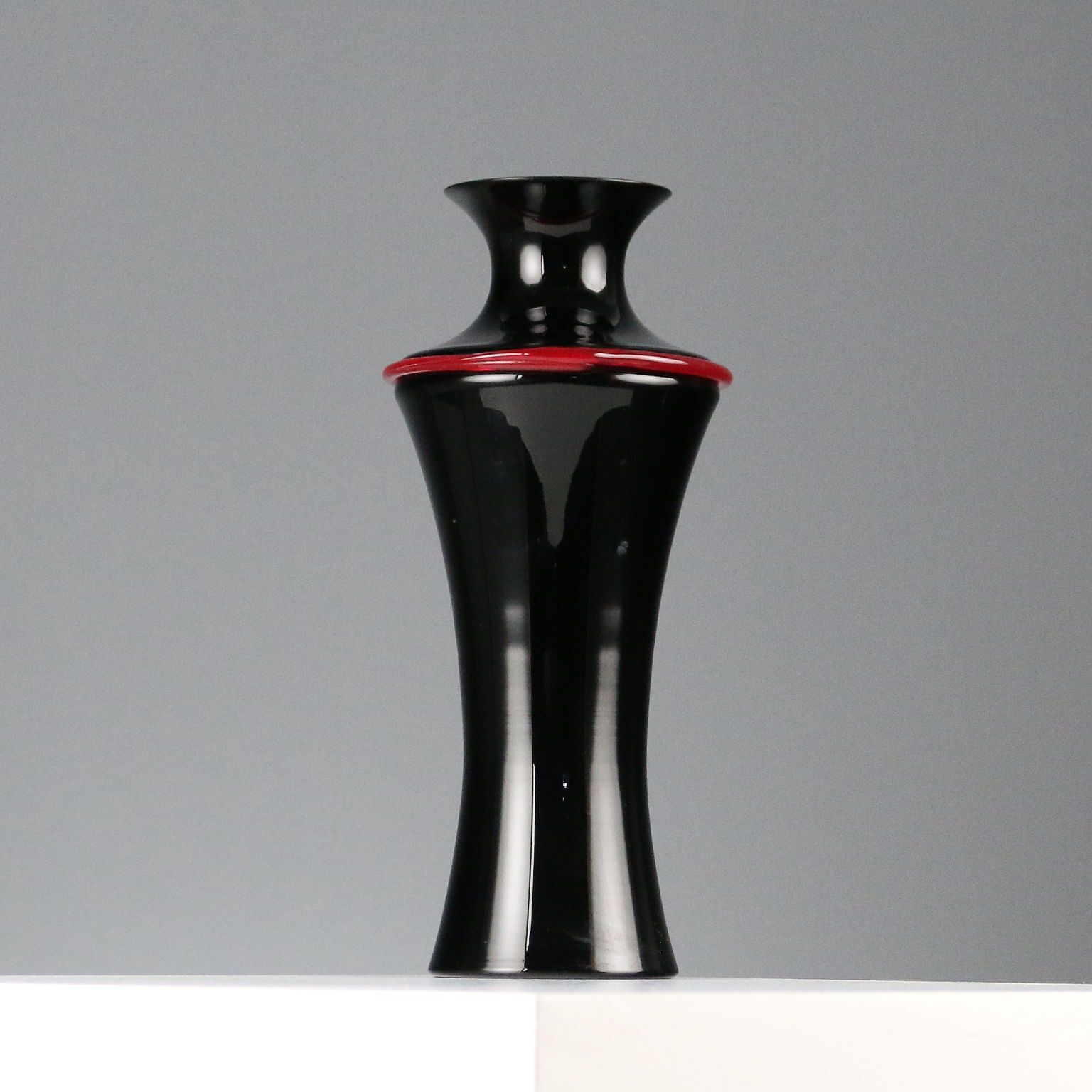 Vase vintage Veart en verre de Murano, Italie, années 1990