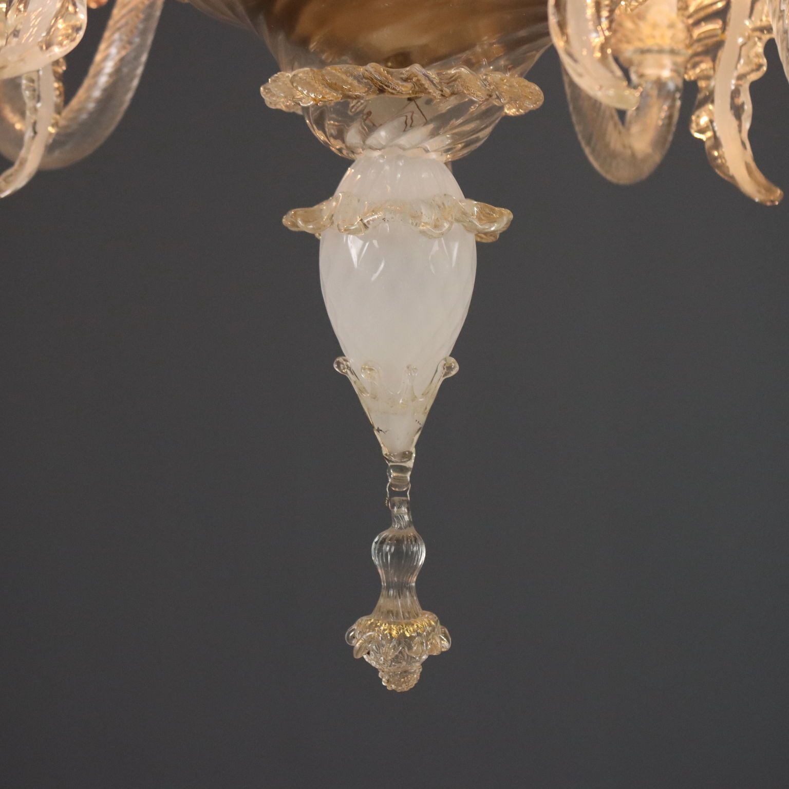 Antique Venetian Chandelier Murano Glass Italy XIX Century photo buy