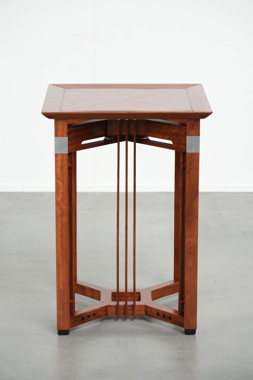 Tall Art Deco Design Side Table With Removable Top By Schuitema From The Decoforma Series photo furniture