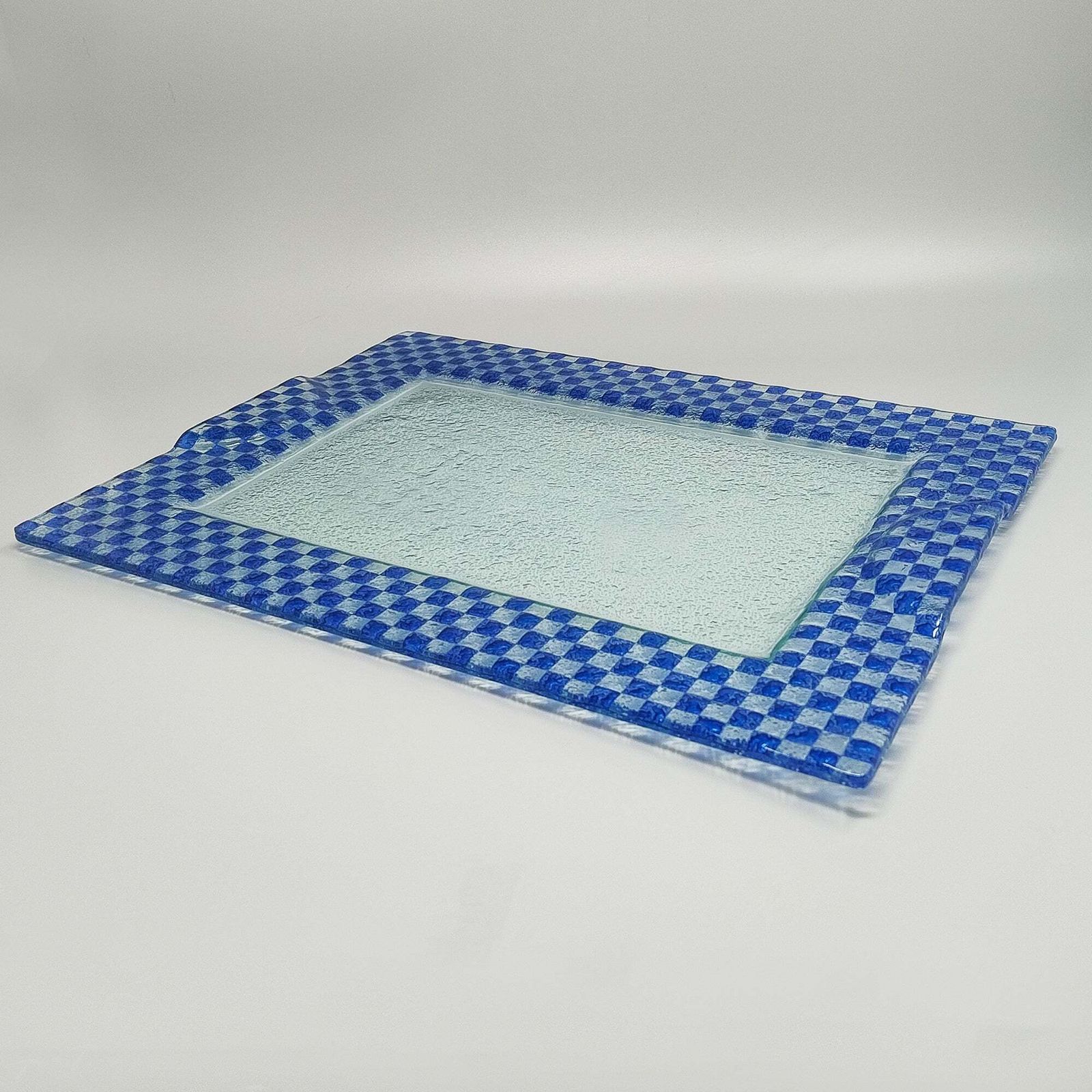 1970s Astonishing Italian Tray By Albatros In Murano Glass. photo Home Decor