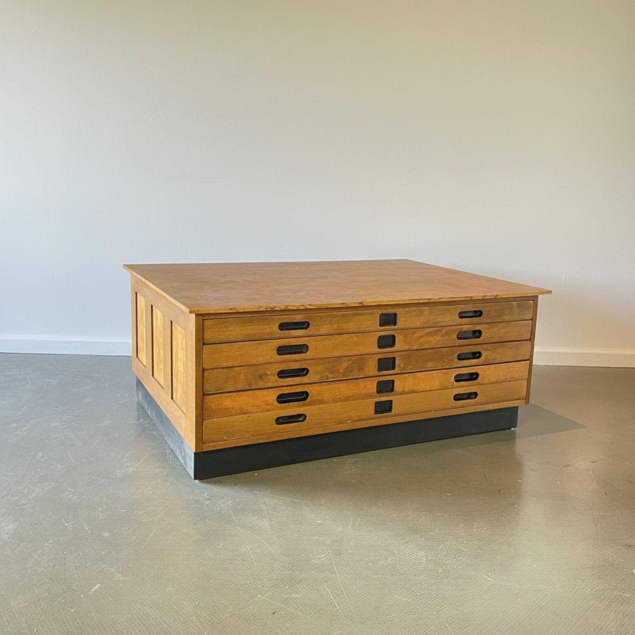 1950s 5 Drawer Staverton Plan Chest / Coffee Table
