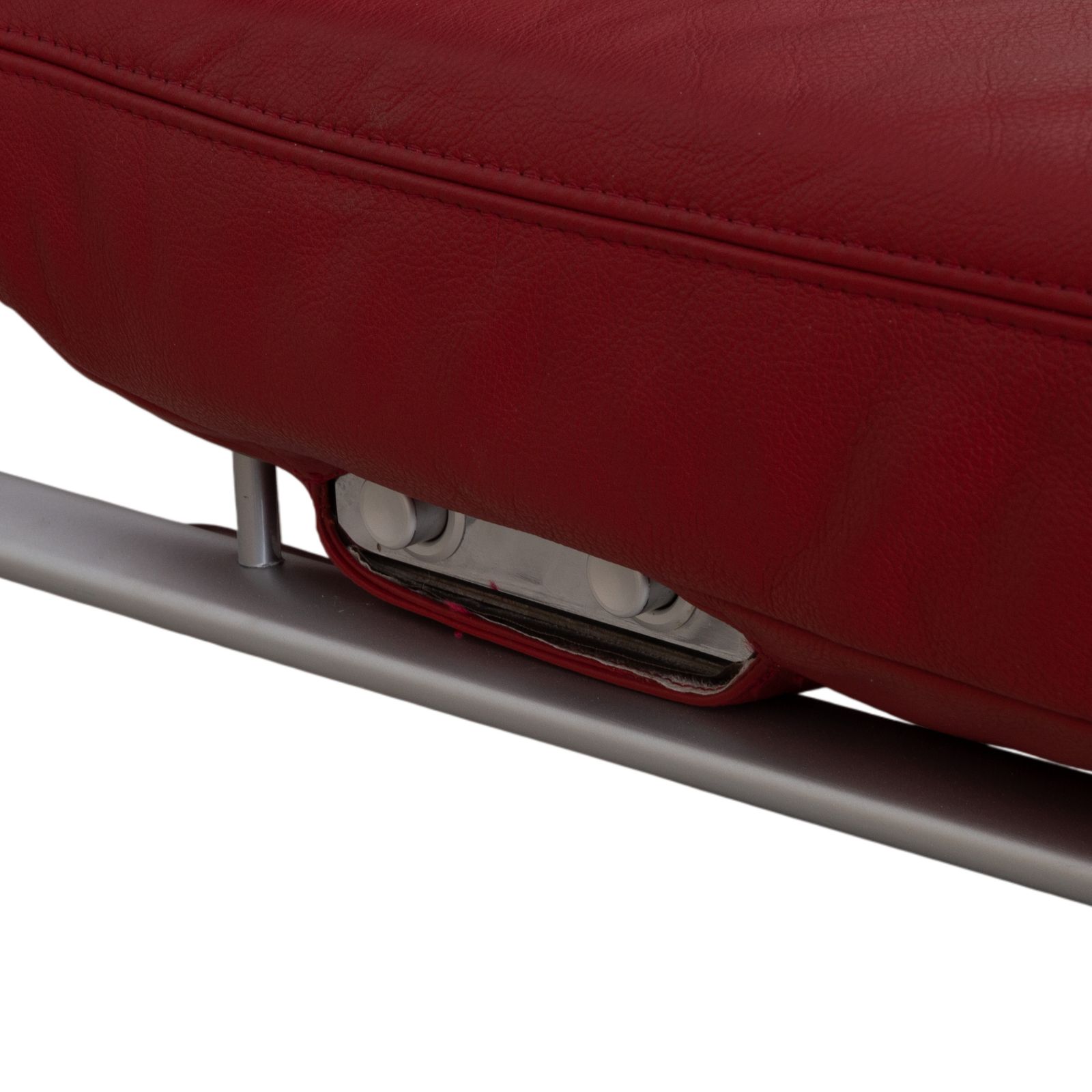 Mobilier Méridienne Koinor Jeremiah rouge, fonction relax photo