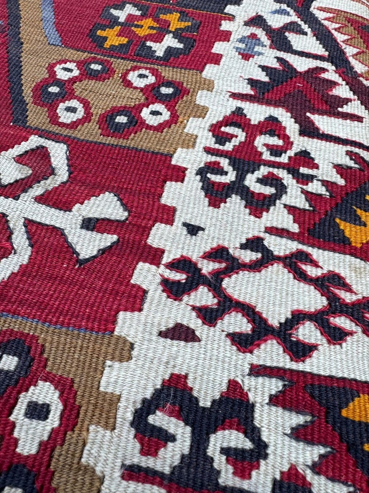 Kilim Beklede Kruk 0,53m x 0,37m x H0,38m photo buy