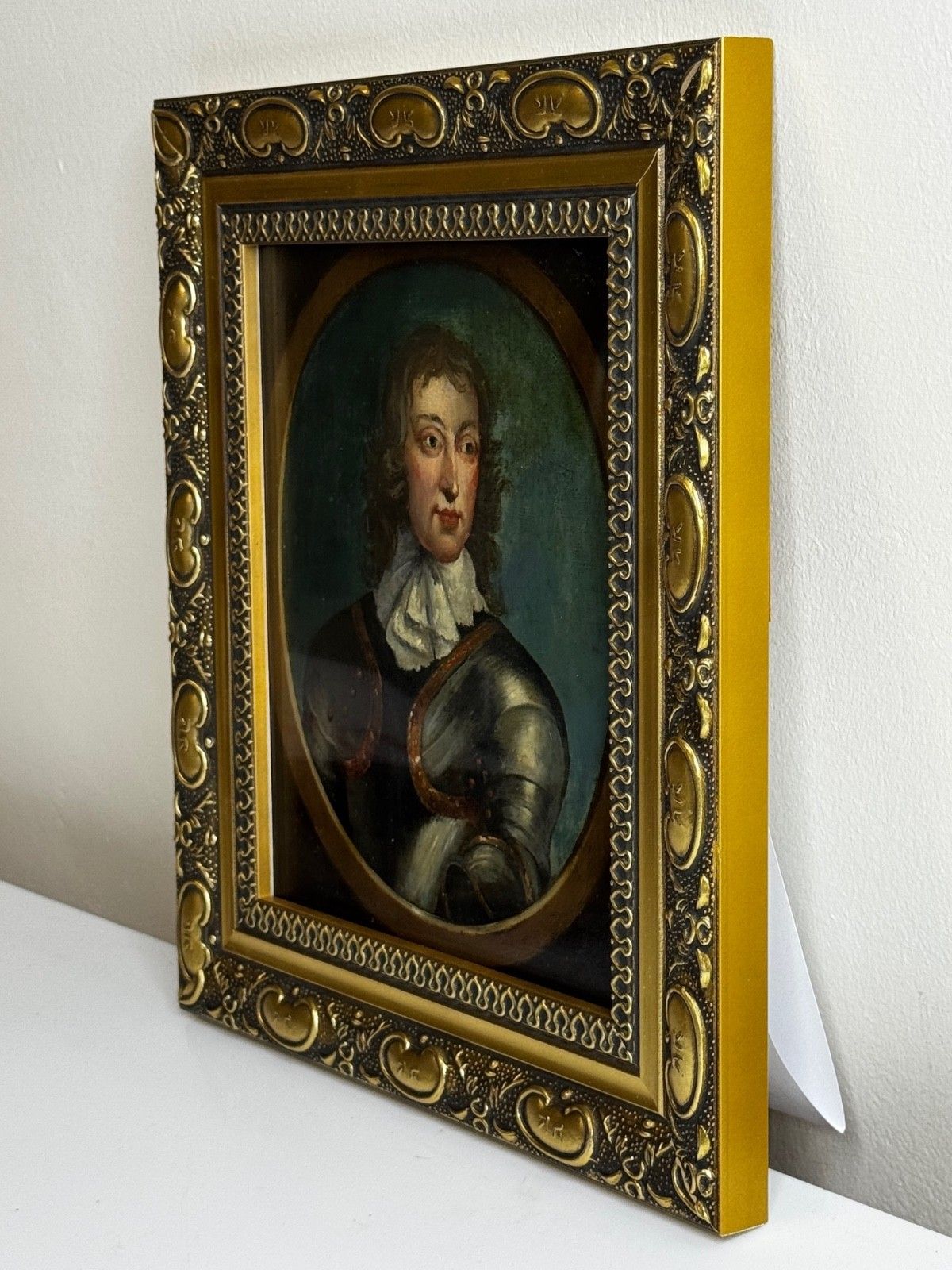 7500.0 Oil Portrait General John Lambert In Armour New Model Army Commander 19thcentury photo
