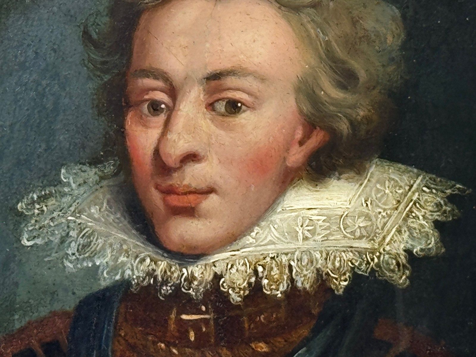 Olieverf portret De Verloren Erfgenaam Henry Frederick Prins van Wales & Orde van de Kouseband photo 9500.0